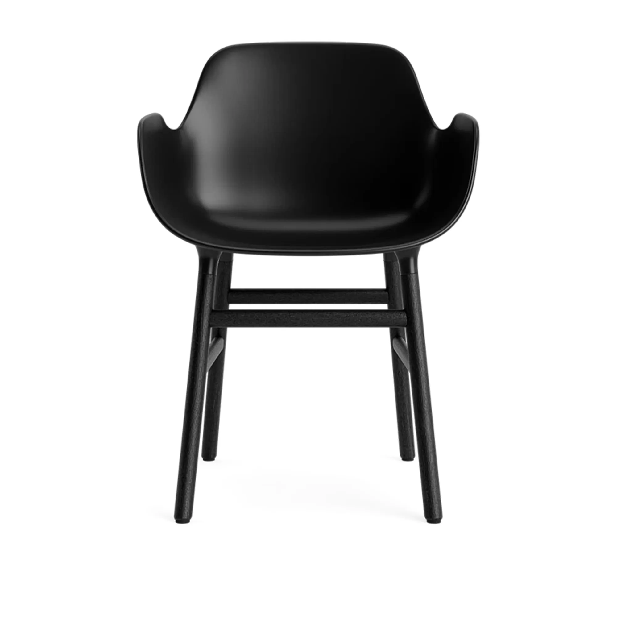 Form Armchair Black Oak - 1