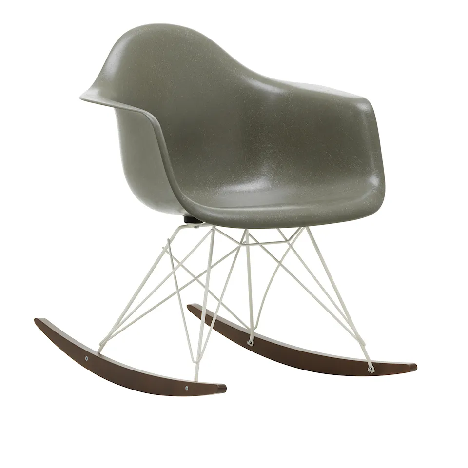 Eames Fiberglass Armchair RAR gyngestol