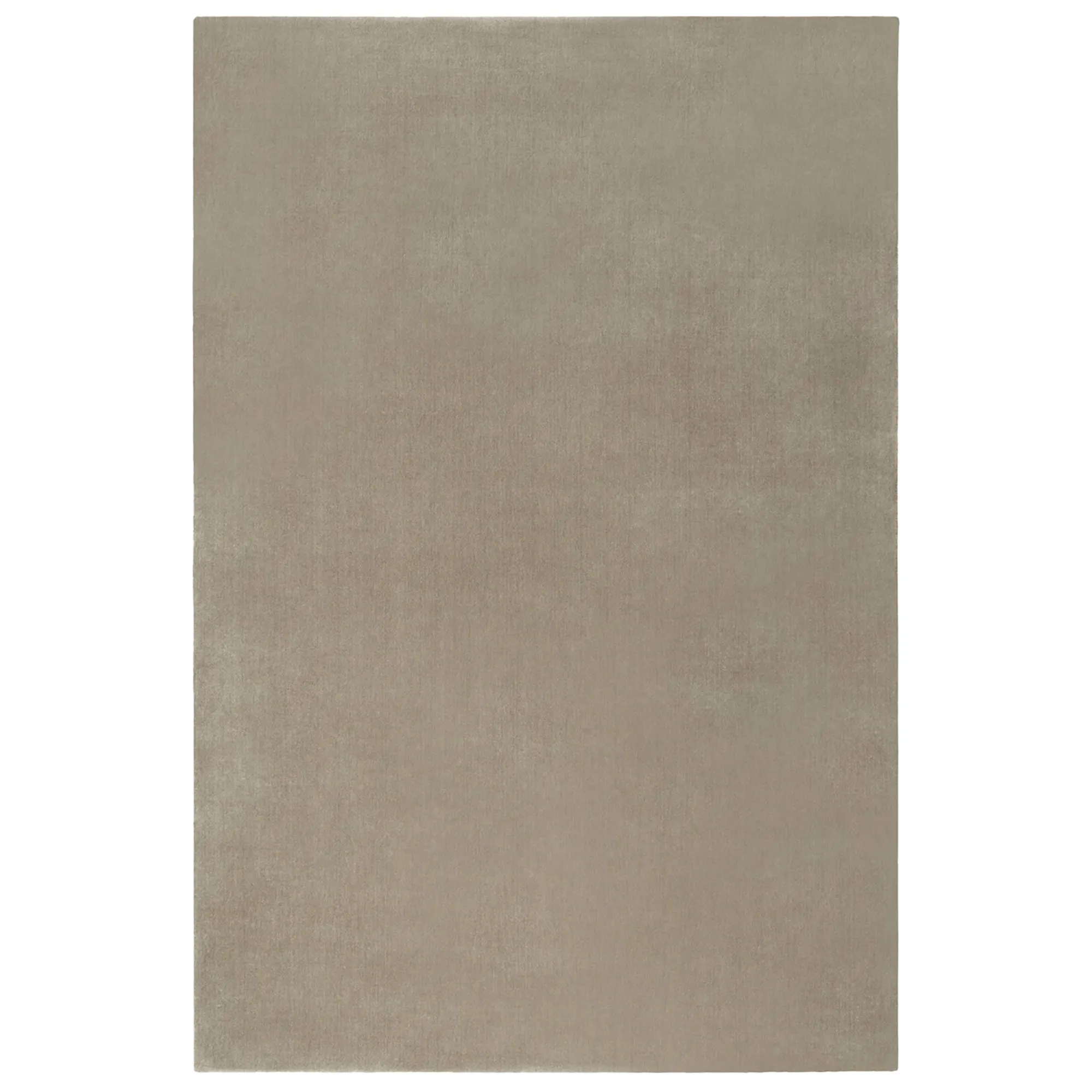 Grand Warm Gray Wool Rug - 1