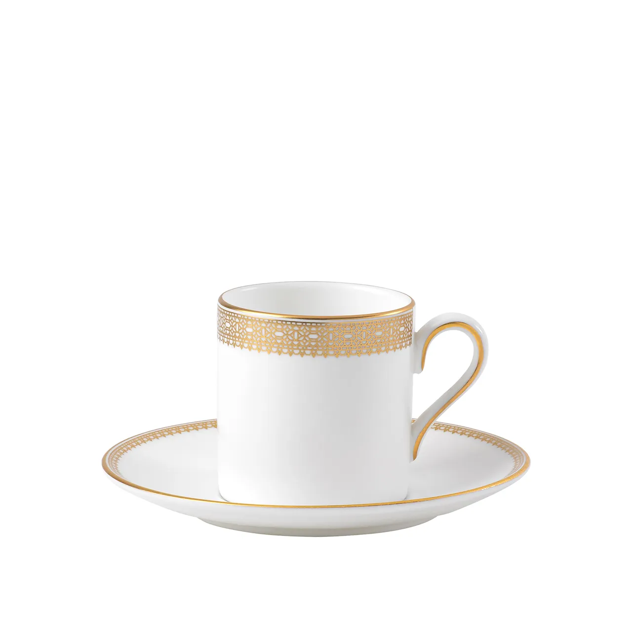 Vera Wang Lace Gold Espresso Saucer