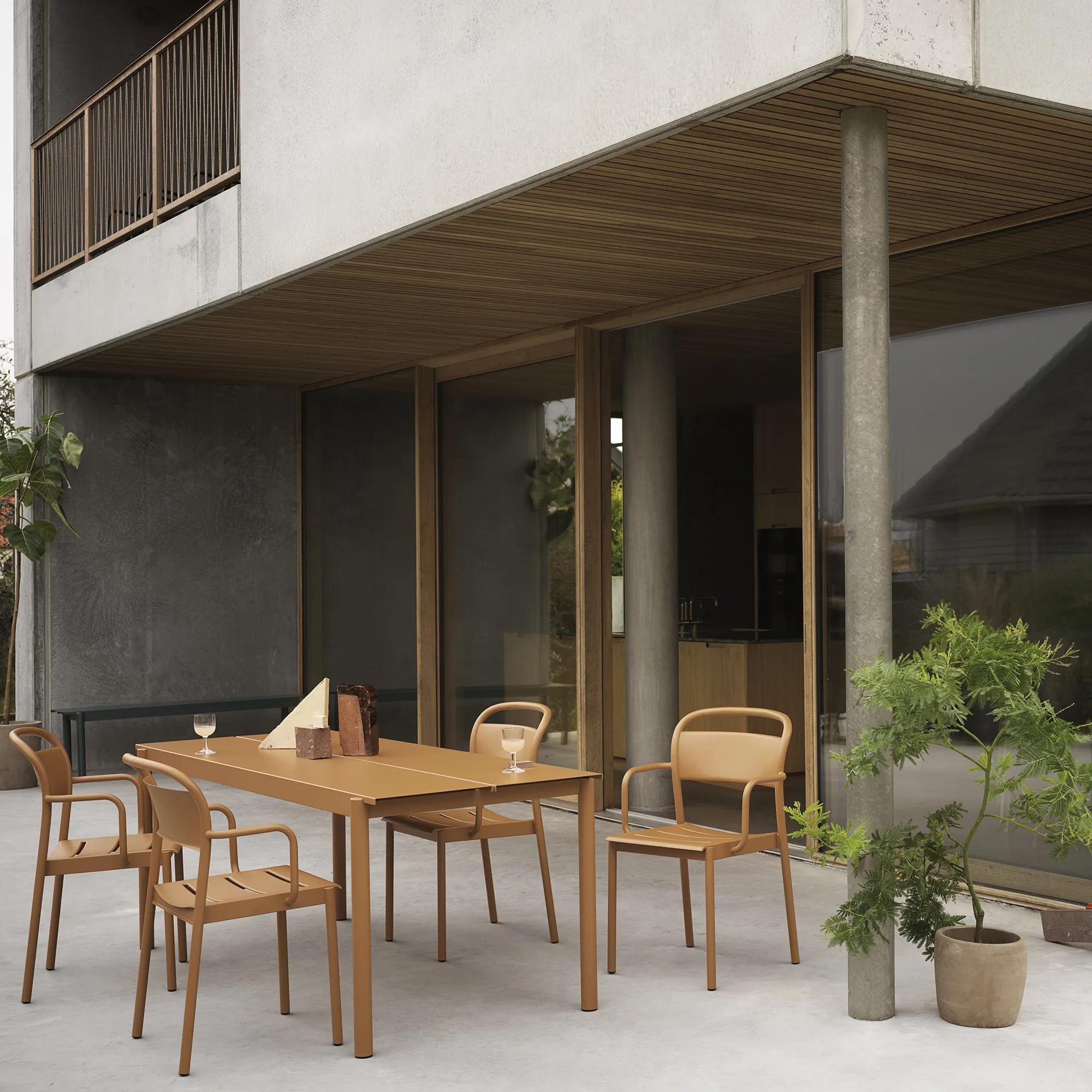 Linear Steel buitenfauteuil - 7