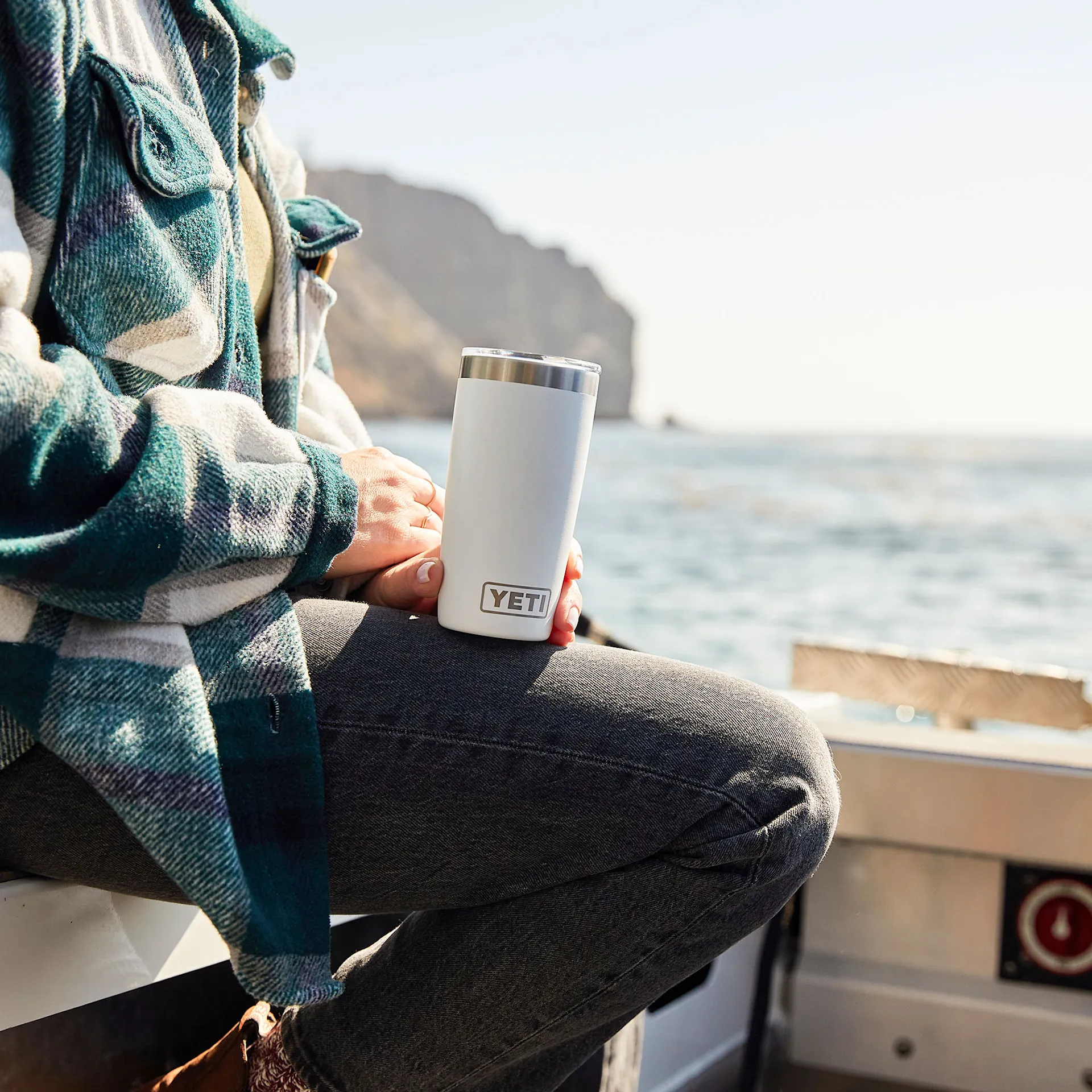 YETI Rambler 10 oz Tumbler - White | P.C. Richard & Son