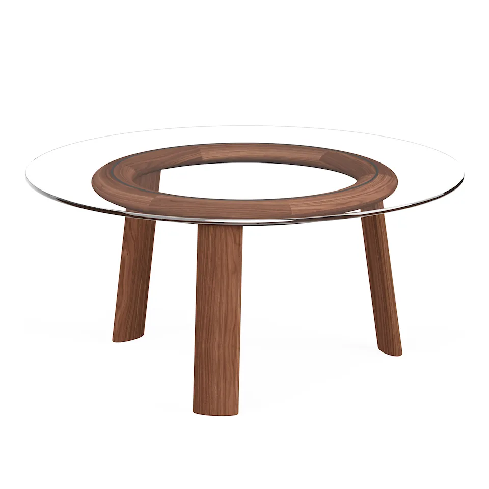 AK 650 Loop Glass coffee table