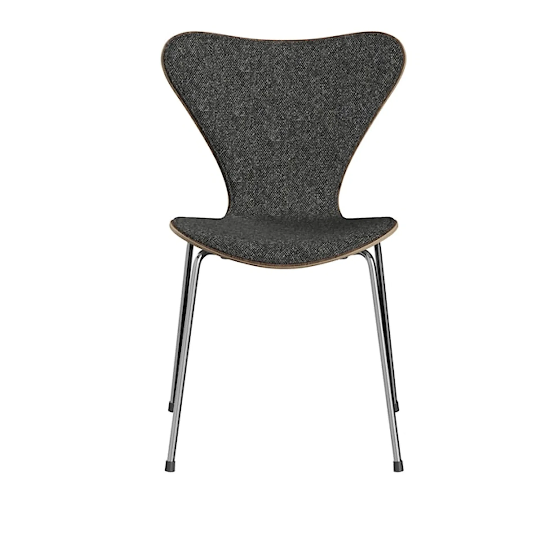 Series 7 chair 3107 walnut veneer steel frame chrome - Fritz Hansen - Arne Jacobsen - NO GA