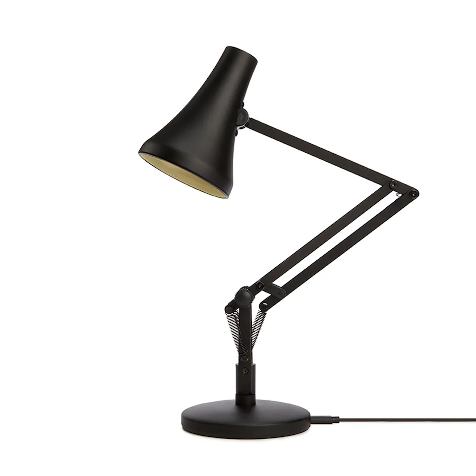 90 Mini Mini Desk Lamp Carbon Black & Black