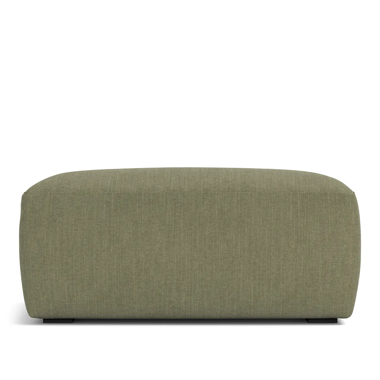 Brick ottoman footstool shadow green 06