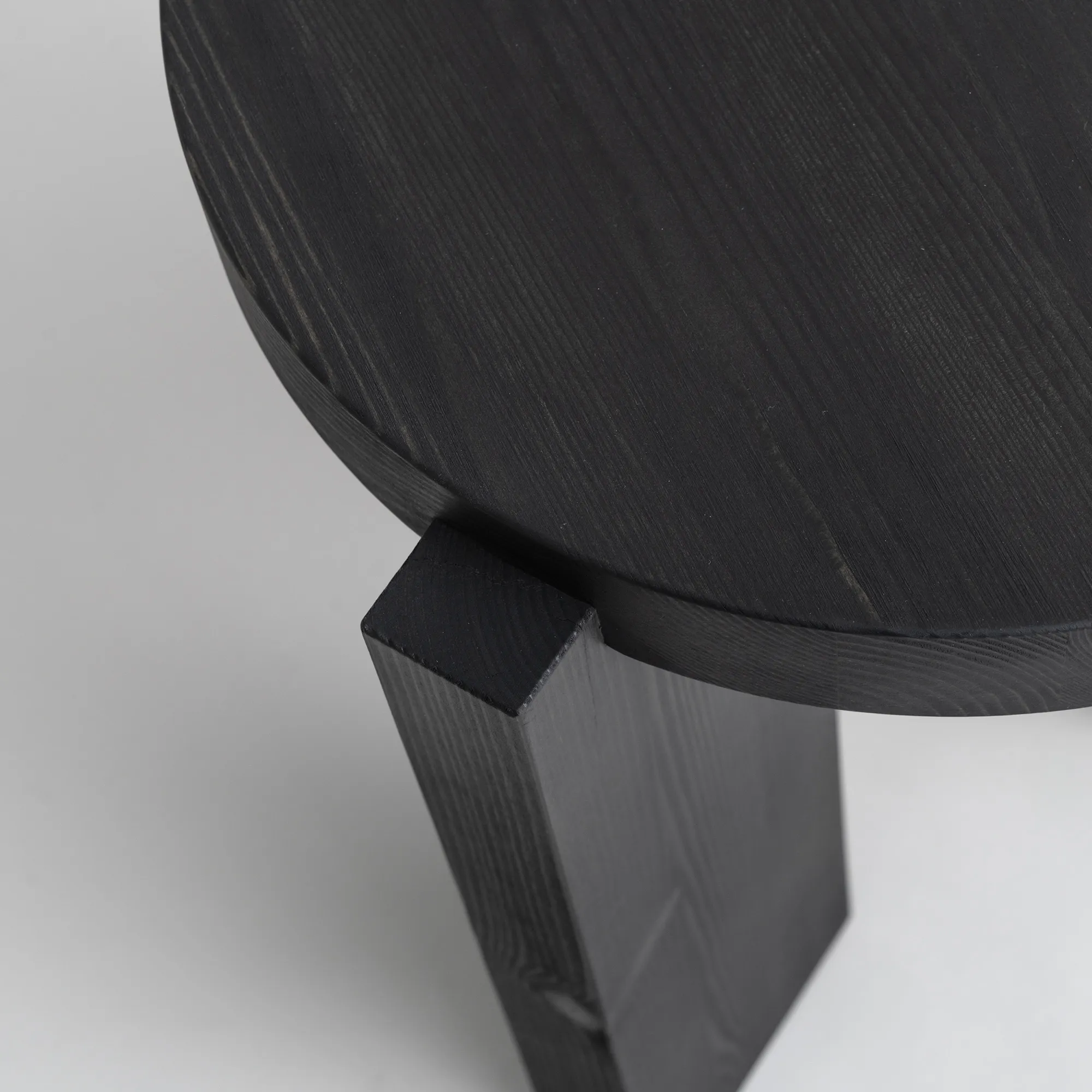 001 Stool Black - 6