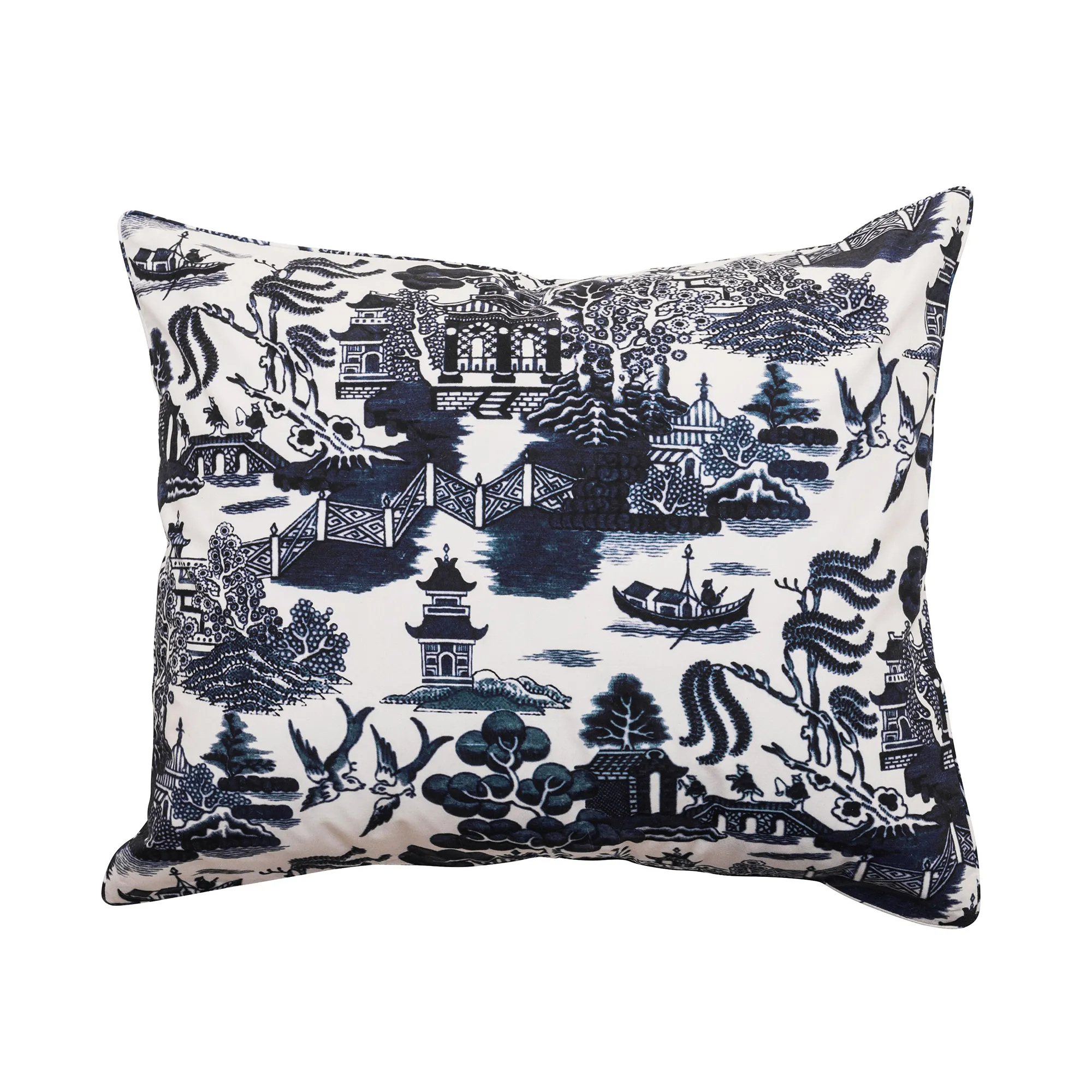 Willow Pillowcase ECO Blue - 1