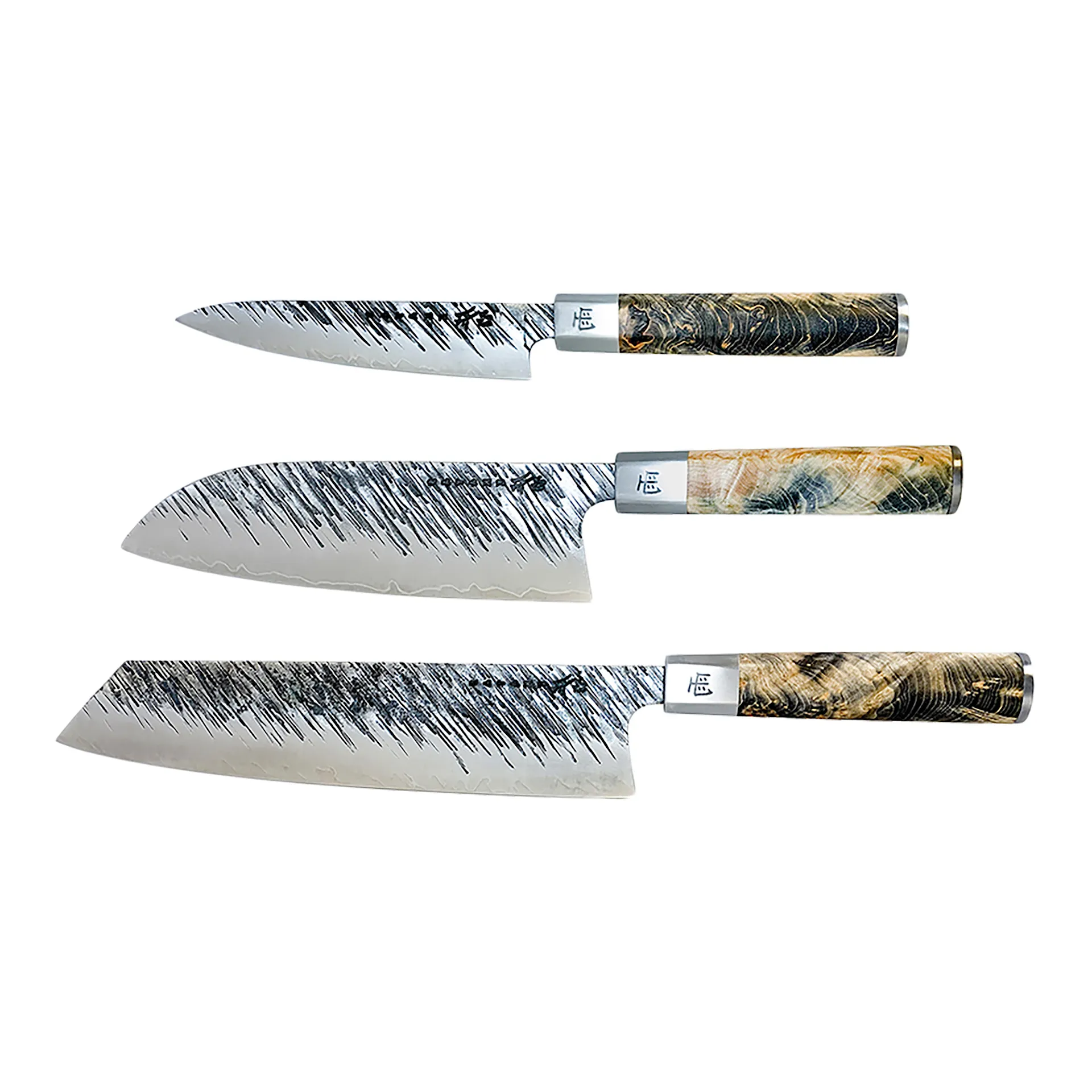 Ame Knife set 3 parts - Satake - NO GA