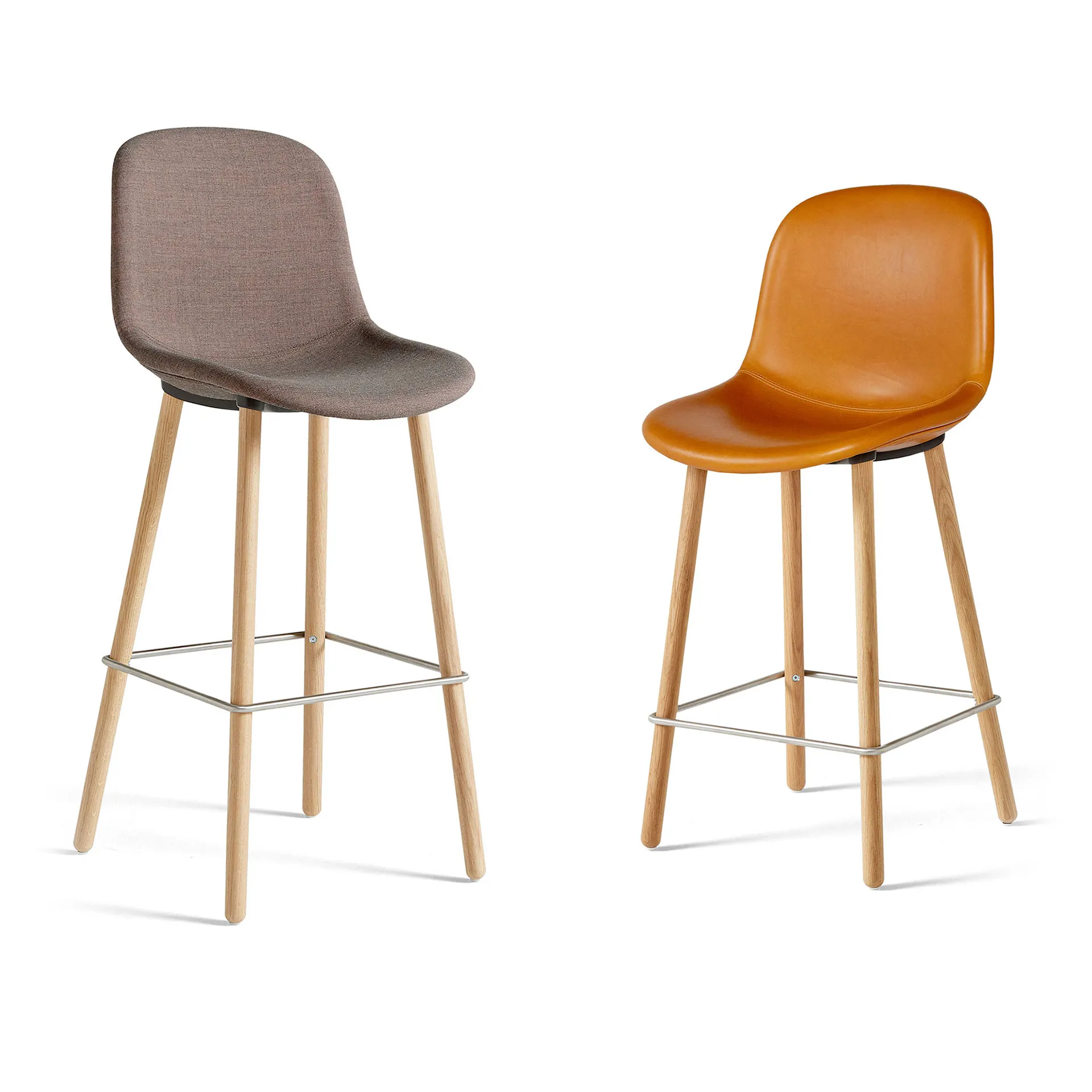 Neu 12 Bar Stool Low - Upholstered - HAY - NO GA