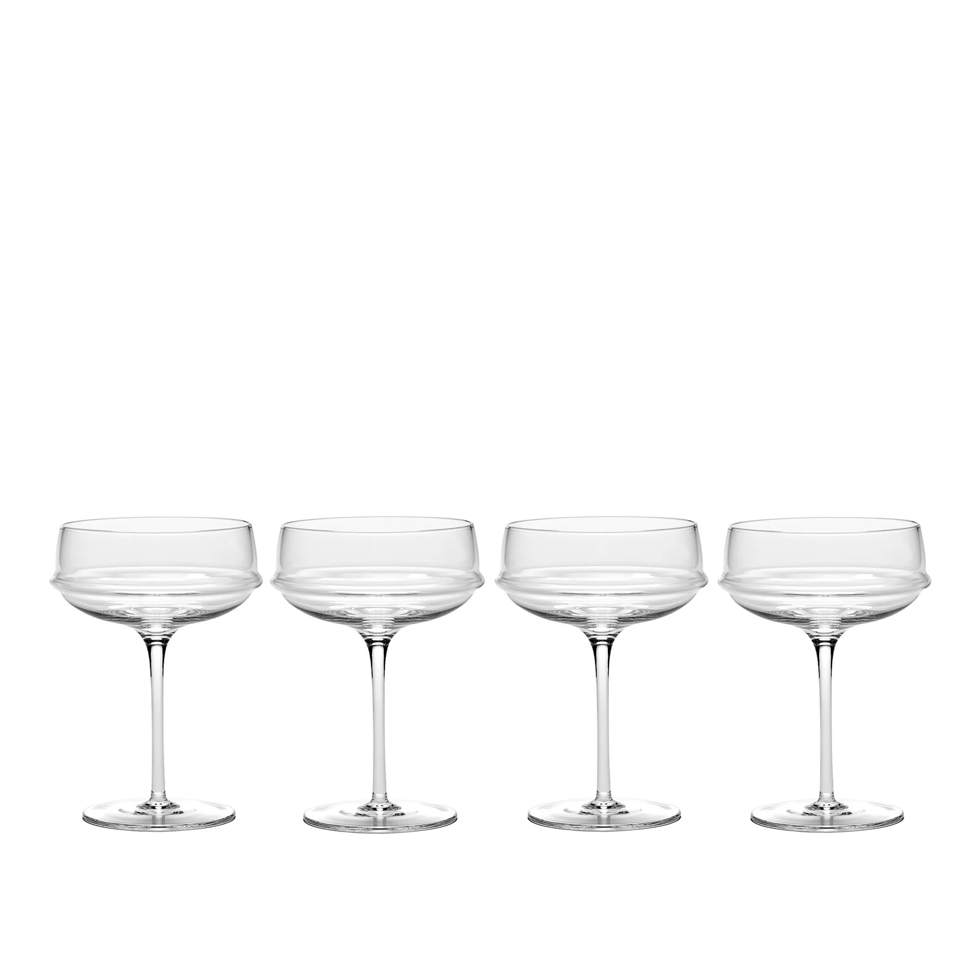 Champagne Coupe Dune - Set of 4 - Serax - Kelly Wearstler - NO GA