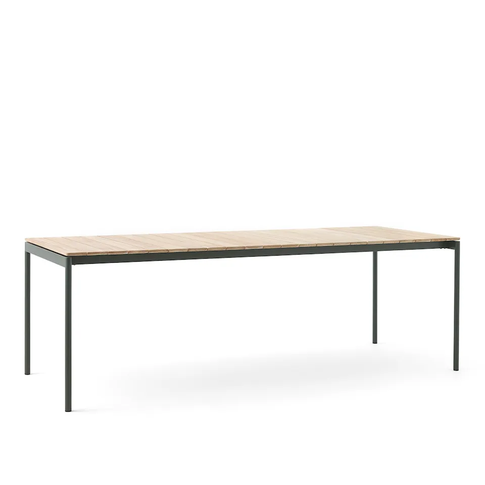 Ville Table AV26, Large, 220x90 cm, Bronze Green