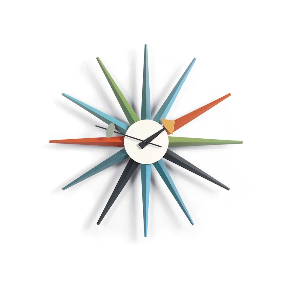 Sunburst Clock Multi