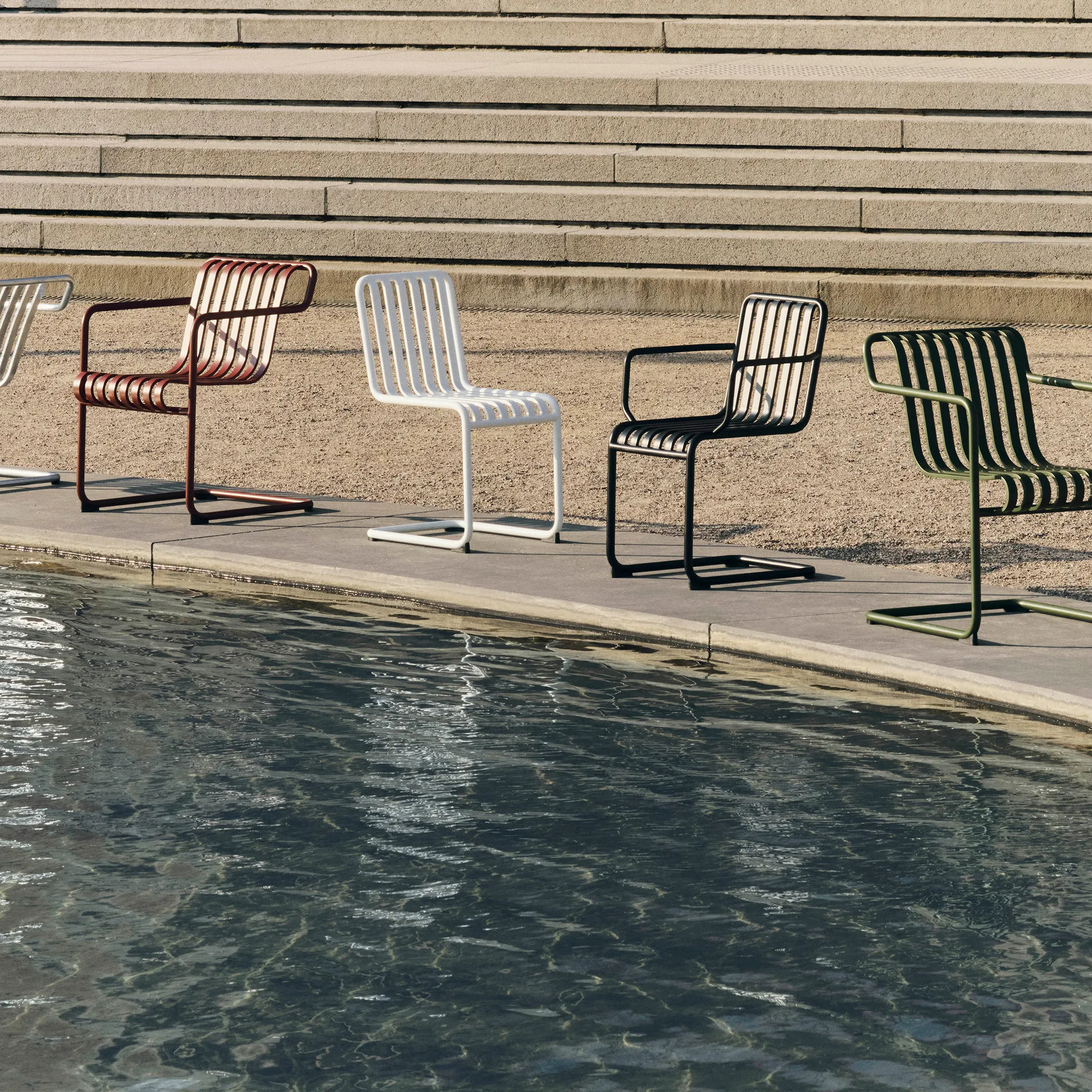 Palissade Cantilever fauteuil voor buiten - 5