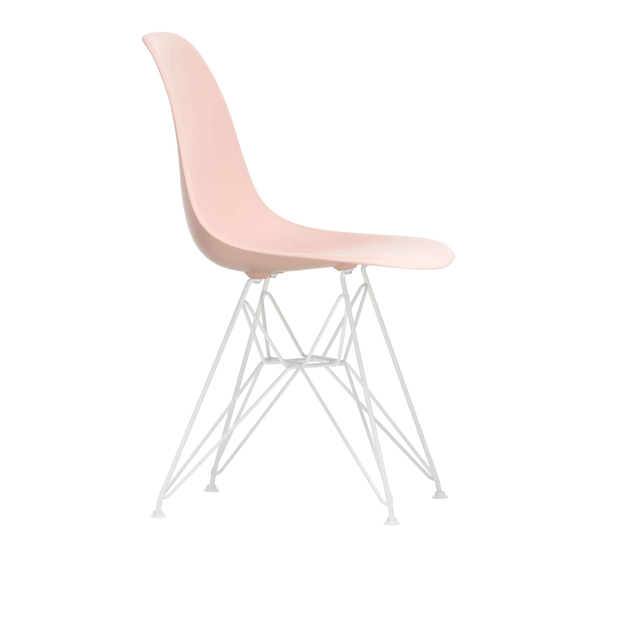 Eames RE Plastic Chair DSR White - 1