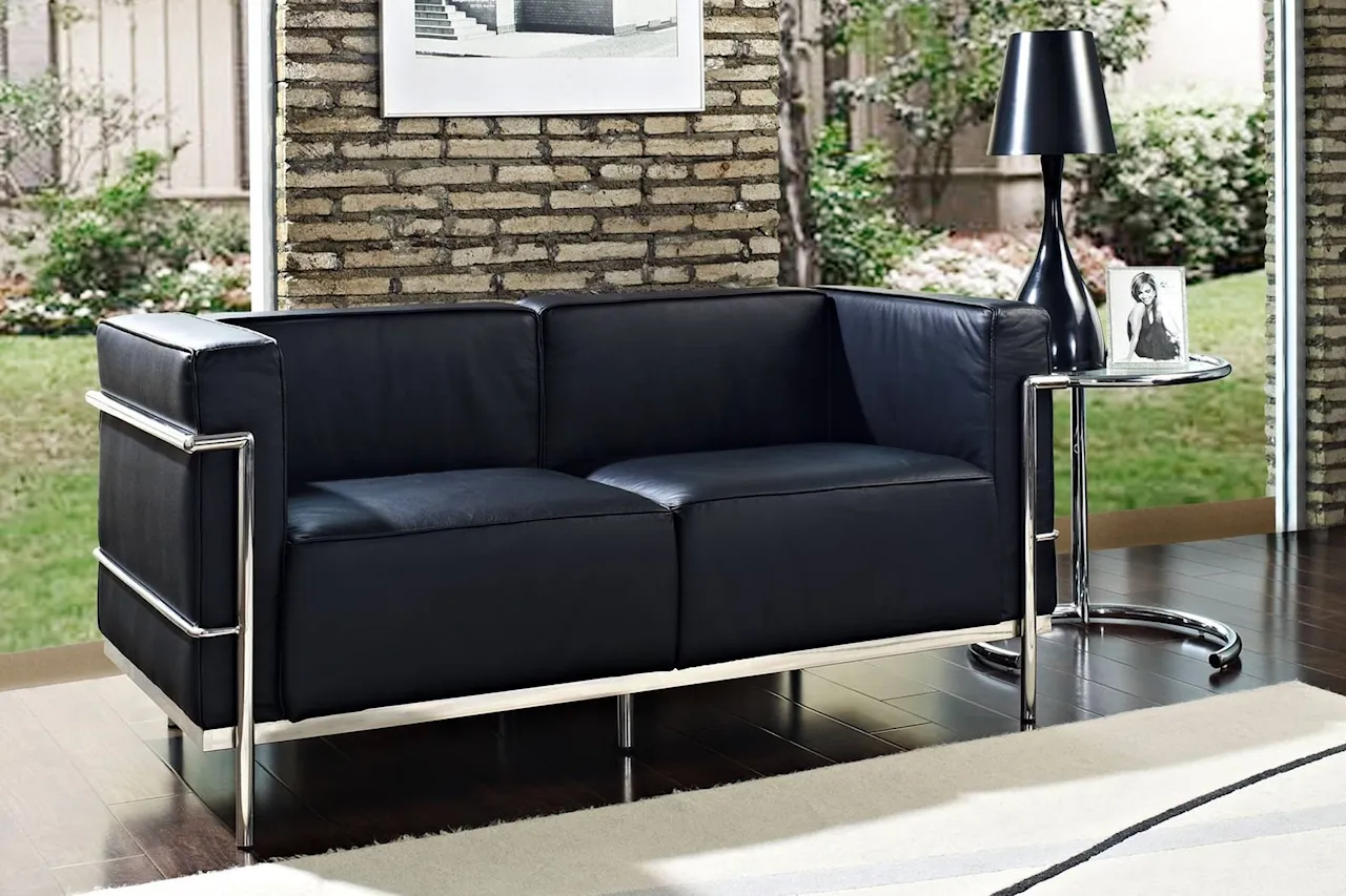 LC3 sofa 2-seater Polyester