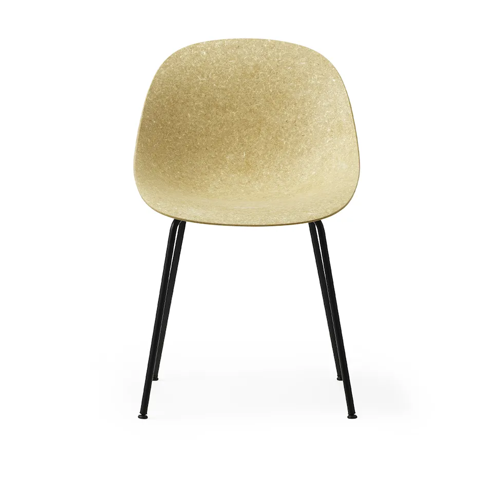 Mat Chair Black Steel
