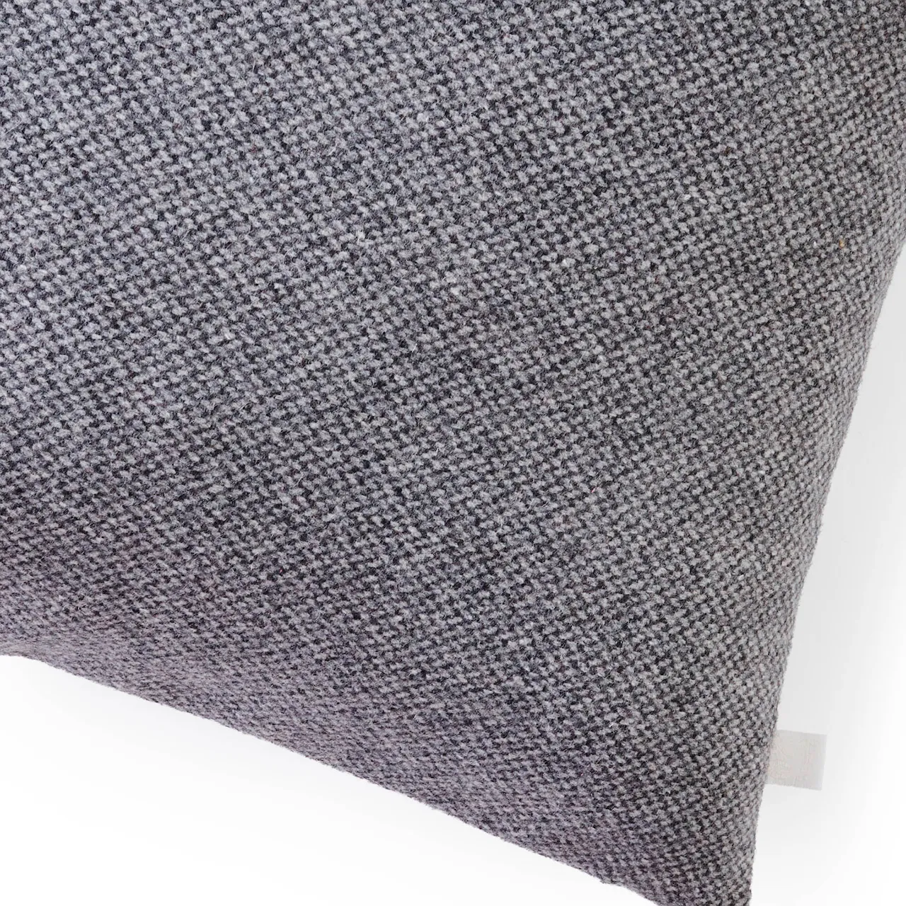 Wool Structure Cushion - 60 x 40 cm, Vestreno Mid Grey