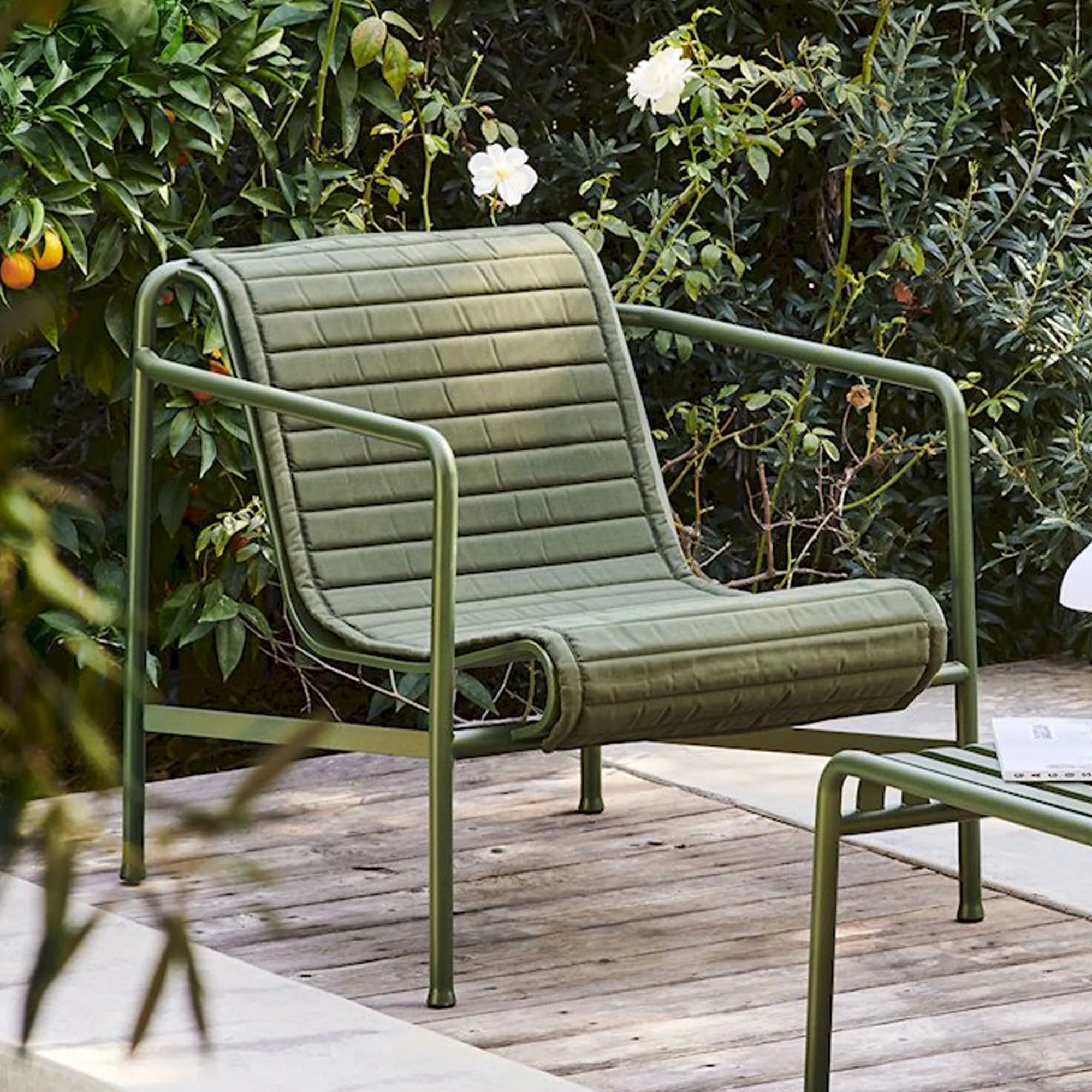Palissade Quilted pude lænestol lav - 3