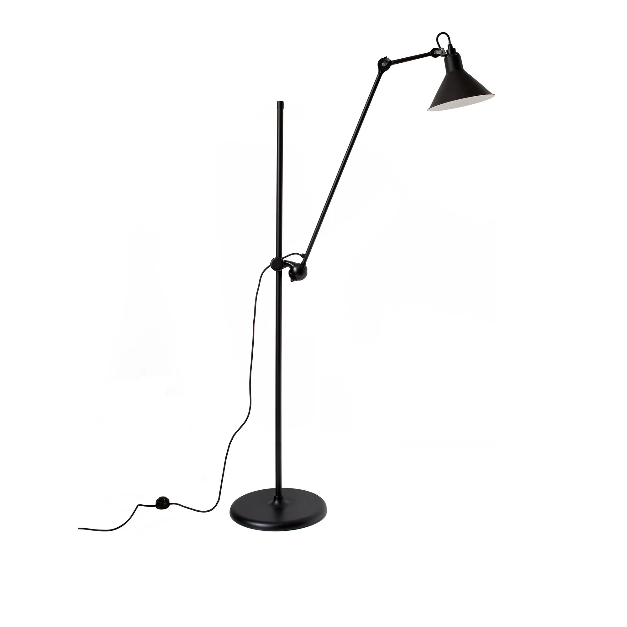 Lampe Gras No215 Conic - Black base - 1