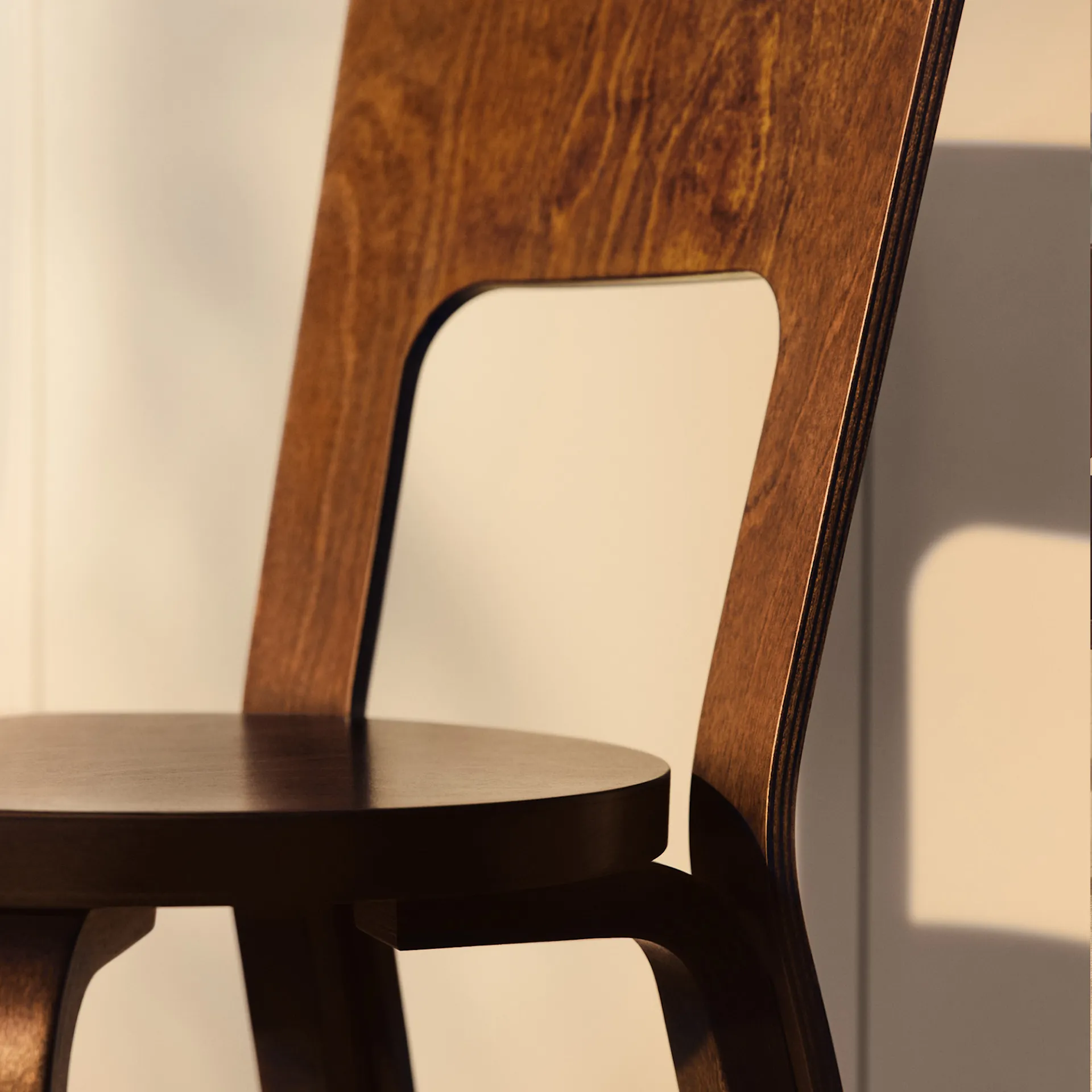 Chair 66 Limited Edition Walnut Stain - Artek - Alvar Aalto - NO GA