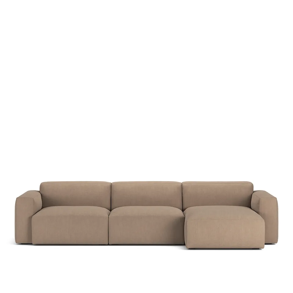Brick 3-Seater Chaise Lounge Right