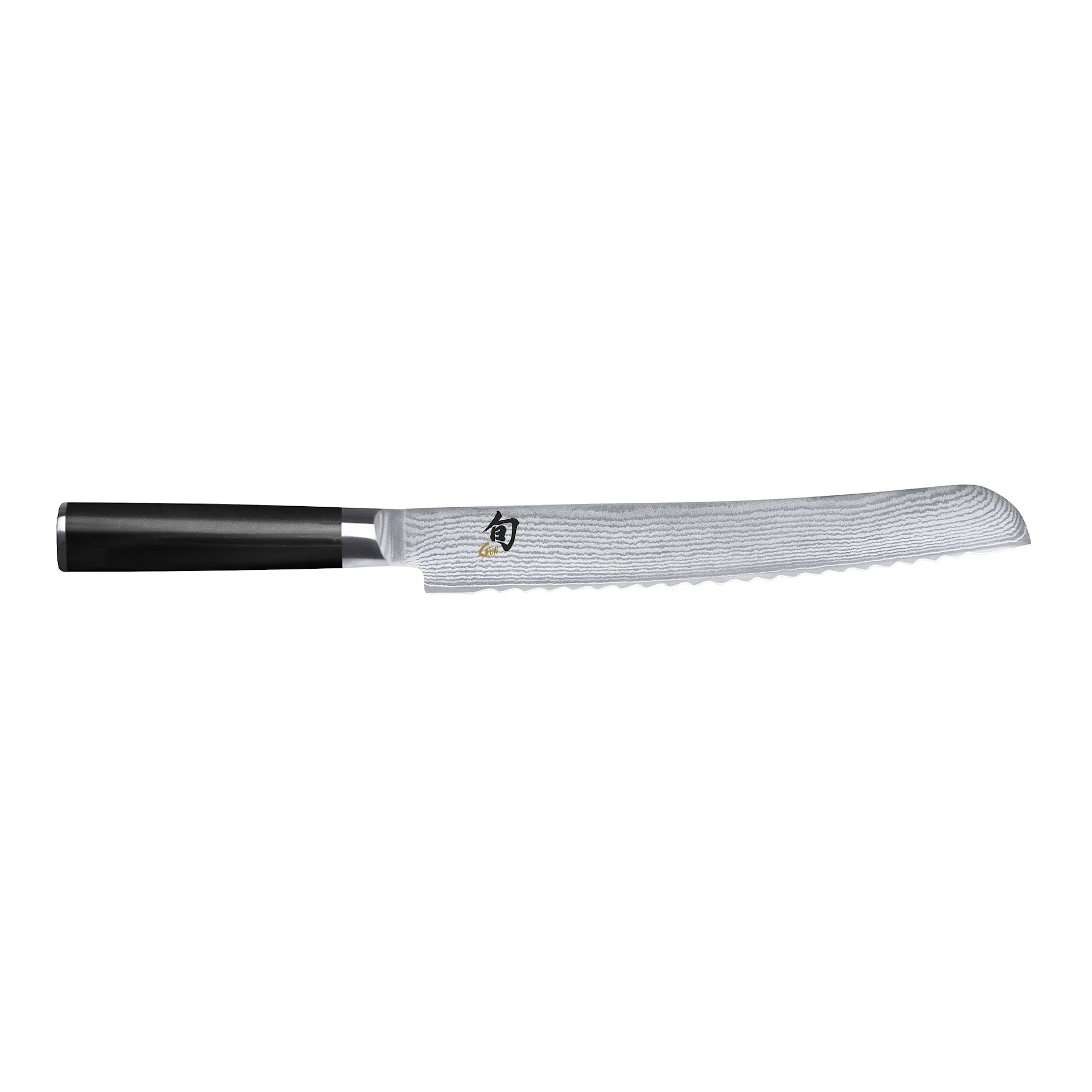 Shun Classic Bread Knife 23 cm, Black handle - KAI - NO GA