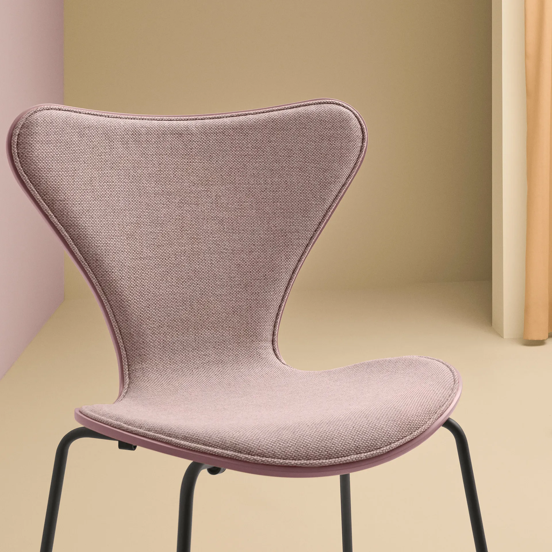 3107 Serie 7 - Front polstret - Fritz Hansen - Arne Jacobsen - NO GA