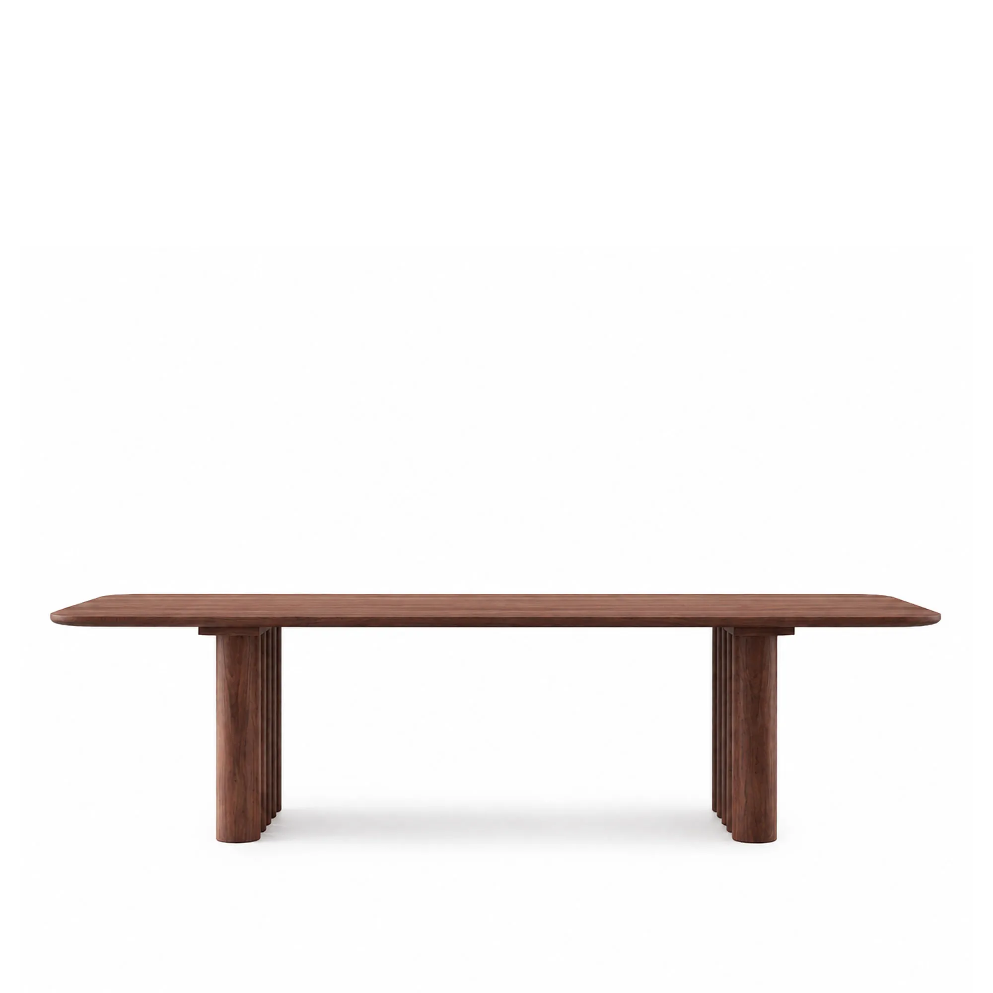 Plush rectangular dining table - 1
