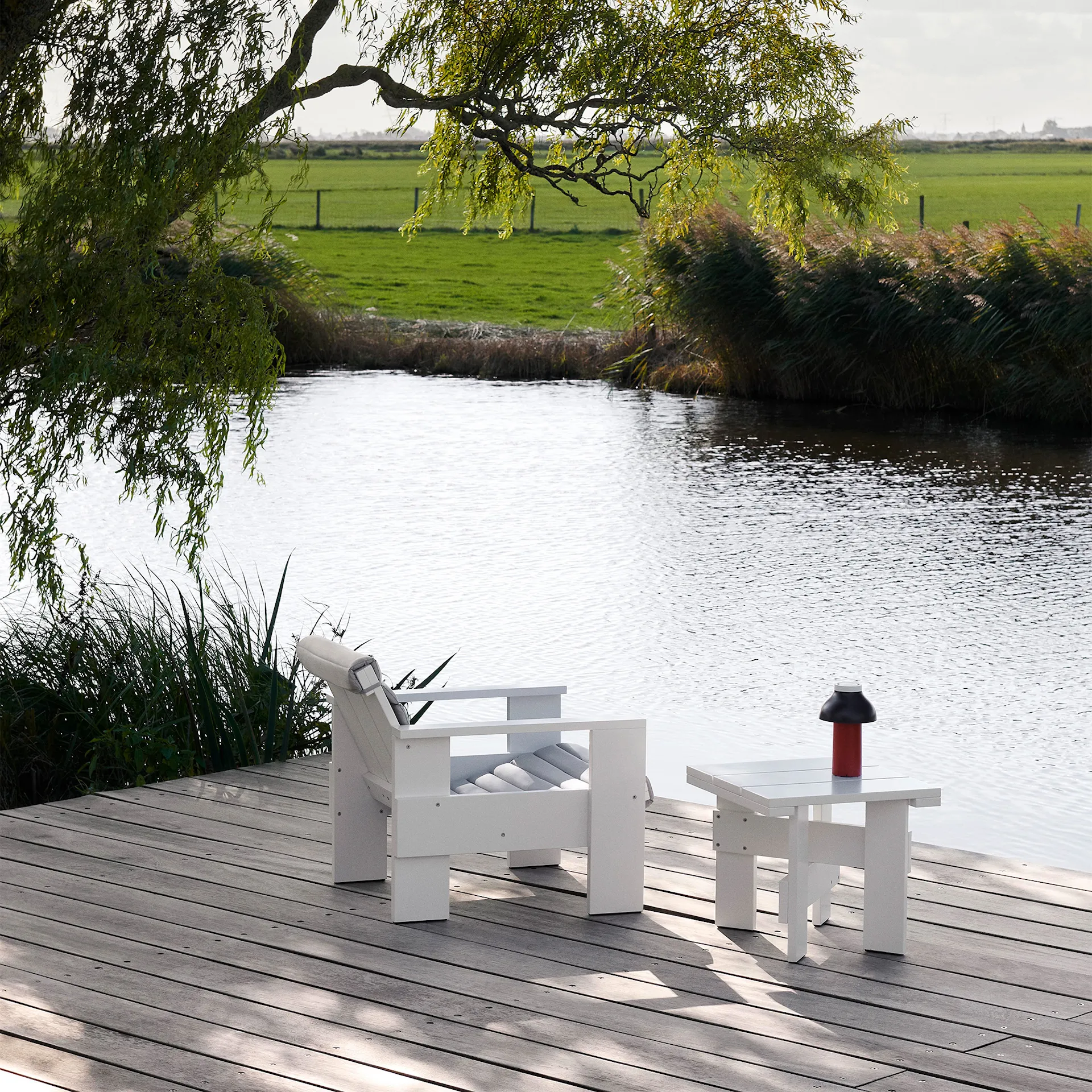 Crate Low Table 45 x 45 cm - HAY - Gerrit Rietveld - NO GA