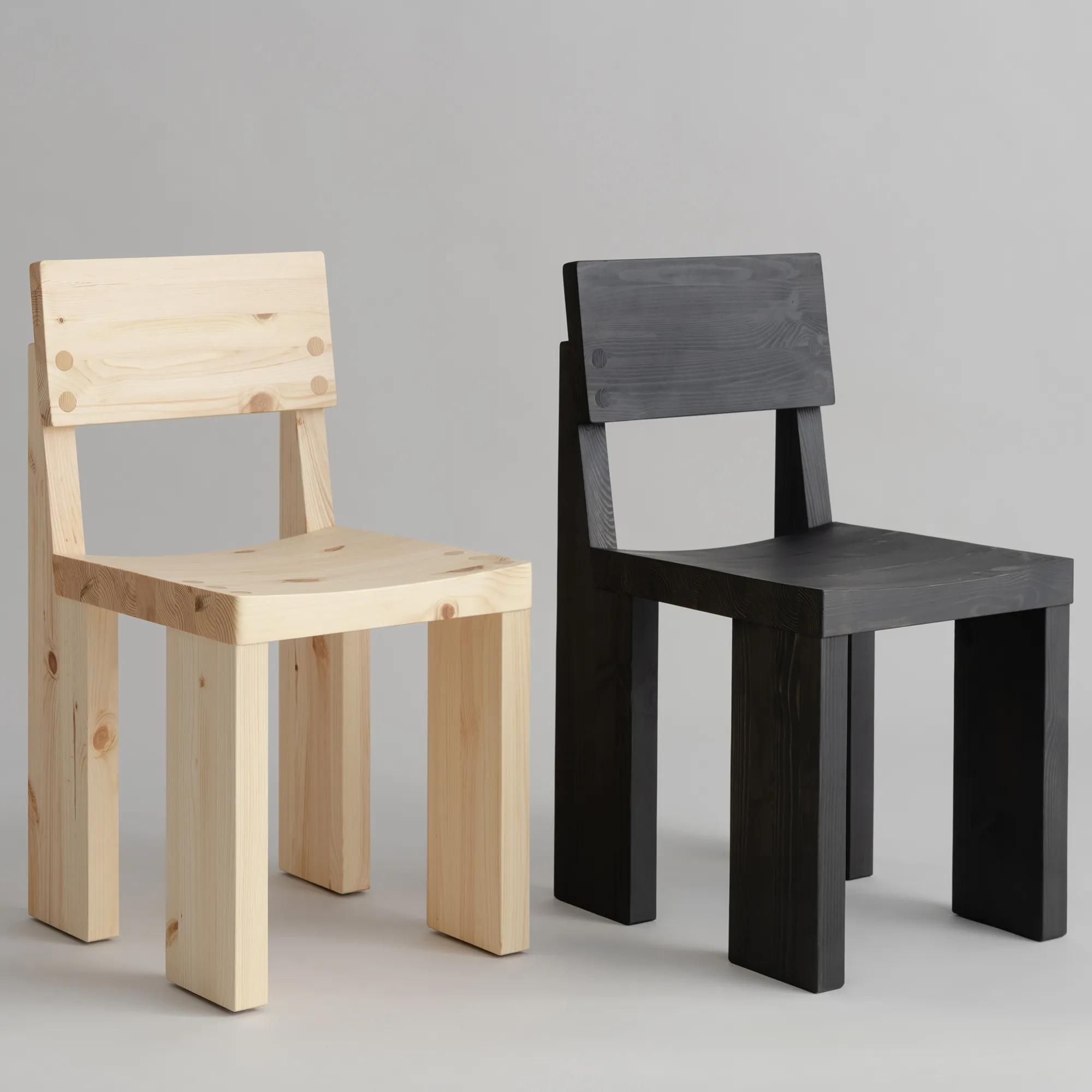 001 Dining Chair Black - 17