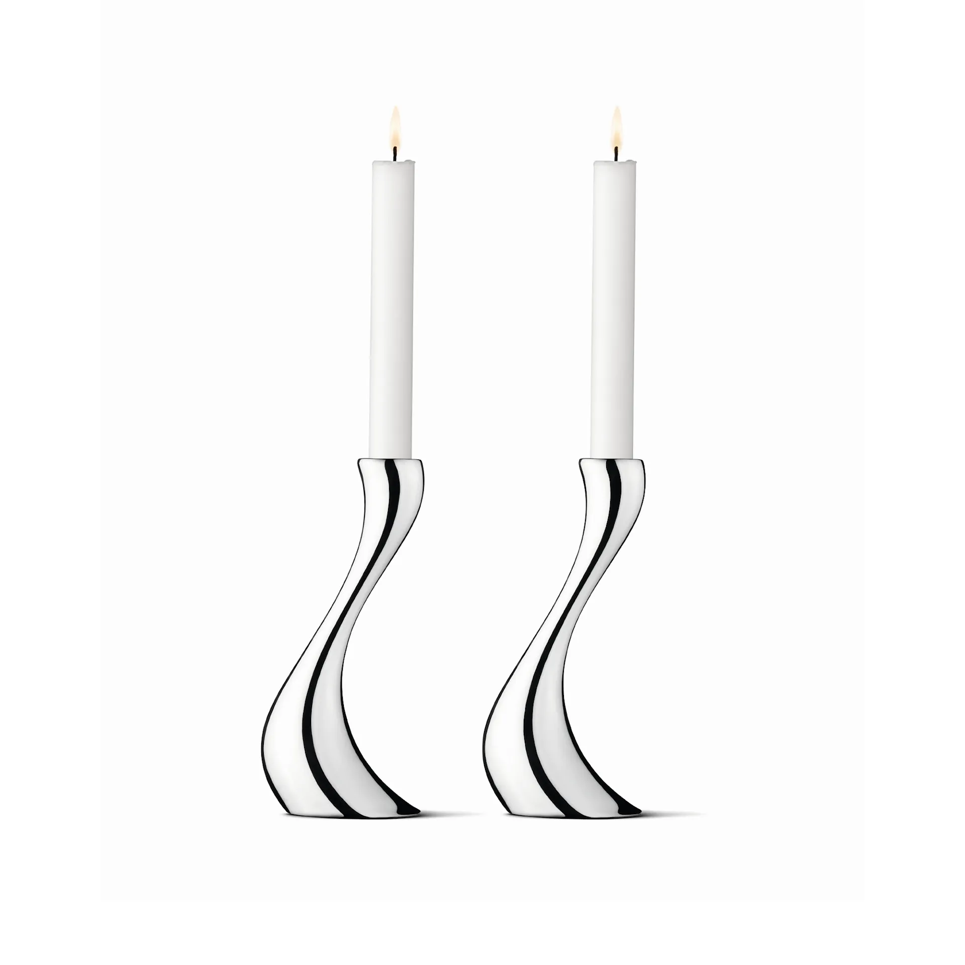 Cobra Ljusstake - Set om 2 - Georg Jensen - NO GA