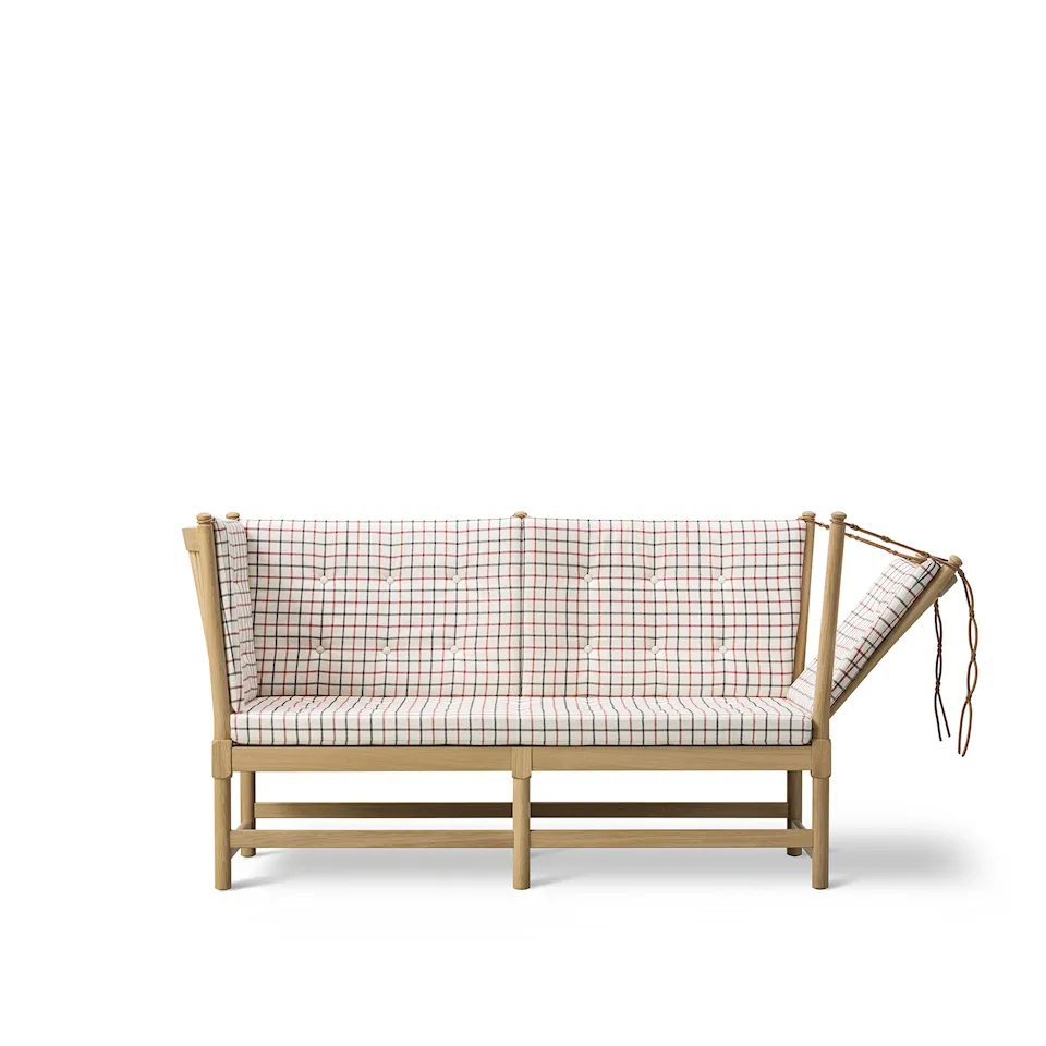 The Spoke-Back 2-Seater Sofa Soaped Oak