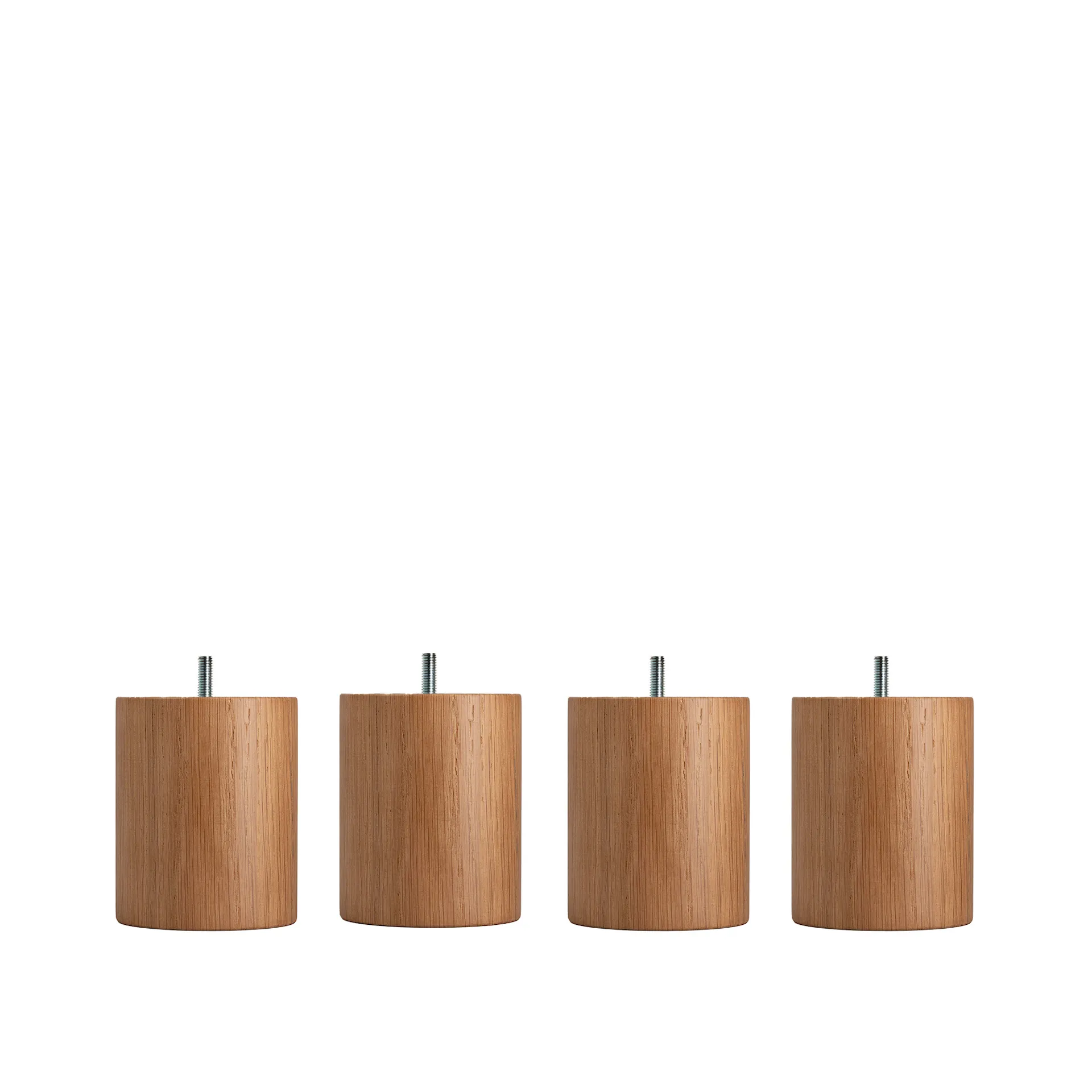 DUX SC bed leg round oak wide 4-pack - DUX - NO GA