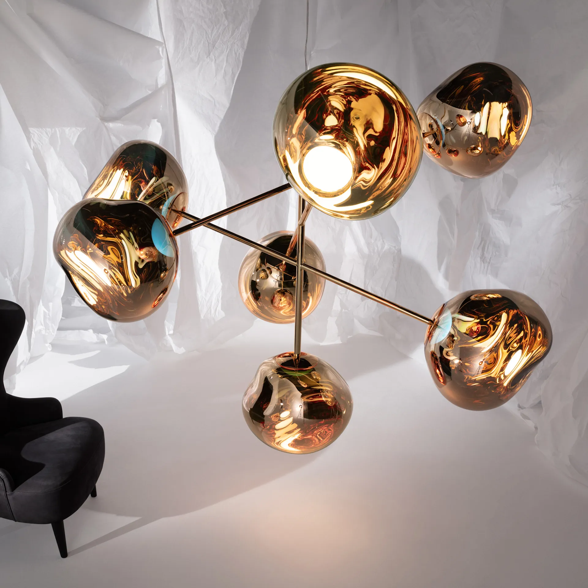 Melt Chandelier Large - Tom Dixon - NO GA