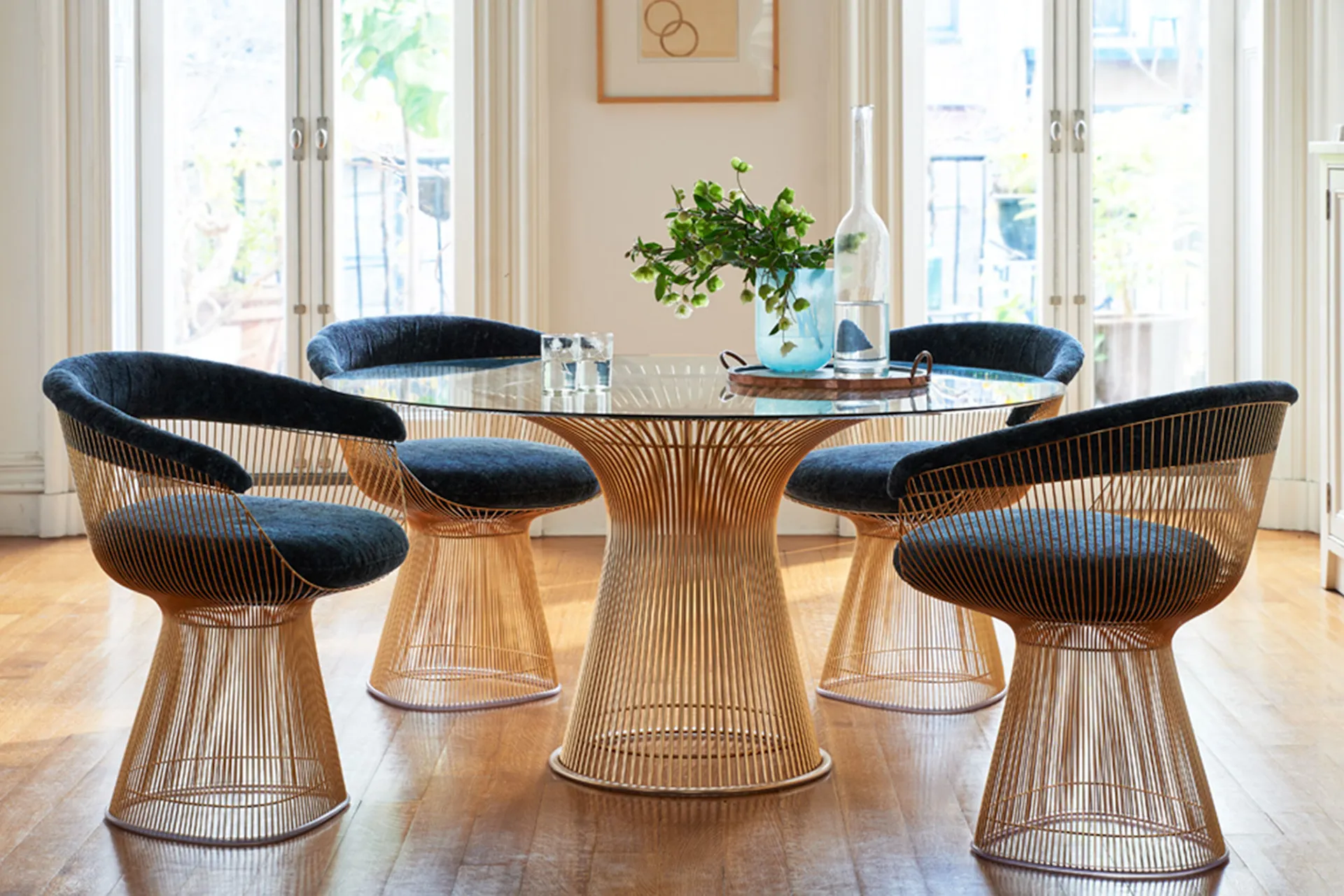 Buy Platner Side Chair 18k Gold from Knoll NO GA