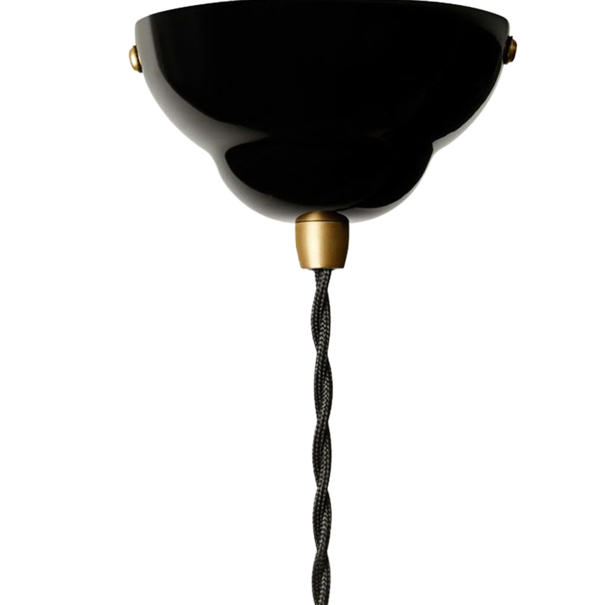 Original 1227 Brass Midi Wide Pendant Lamp - 2