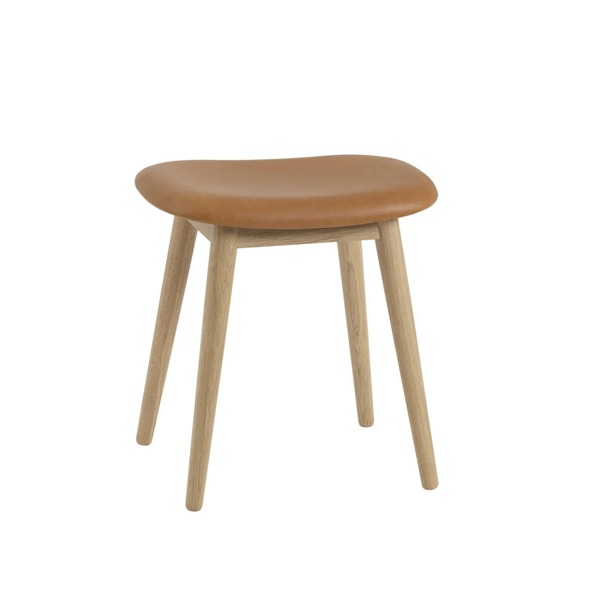 Fiber Stool - Wood Base - Muuto - Iskos-Berlin - NO GA