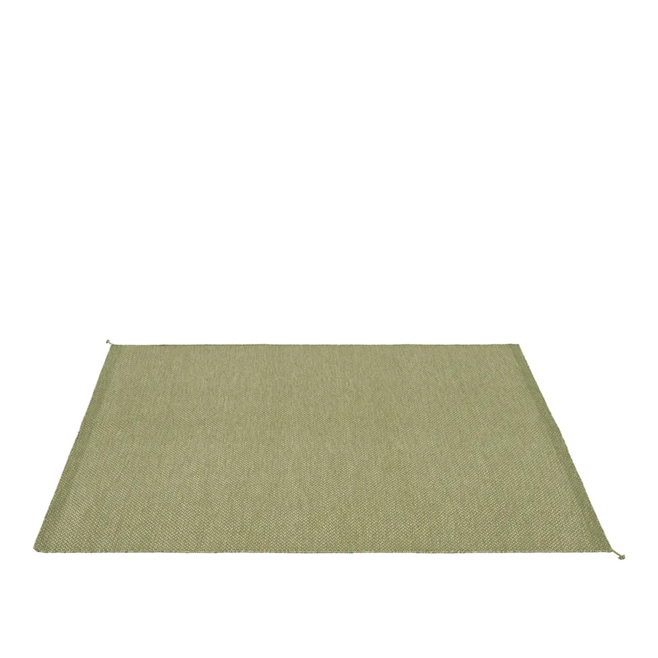 Ply rug recycled polyester moss green