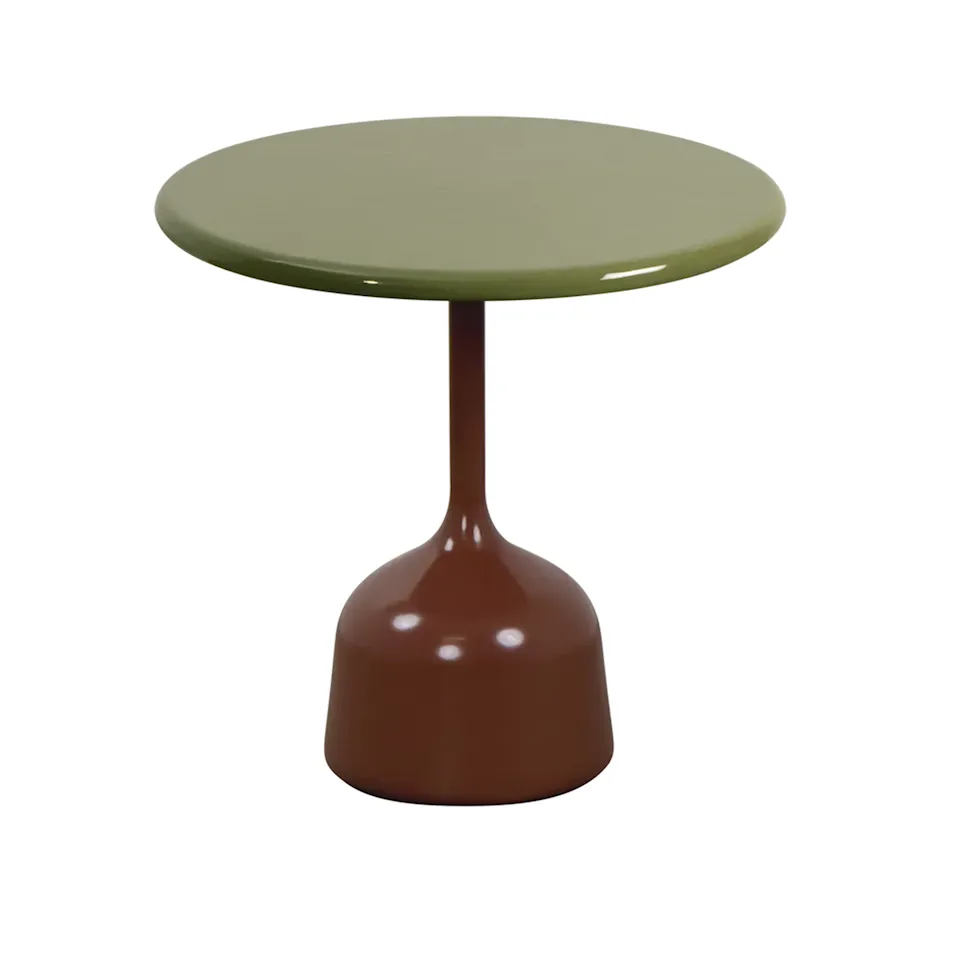 Glasur sofabord lille Desert Red