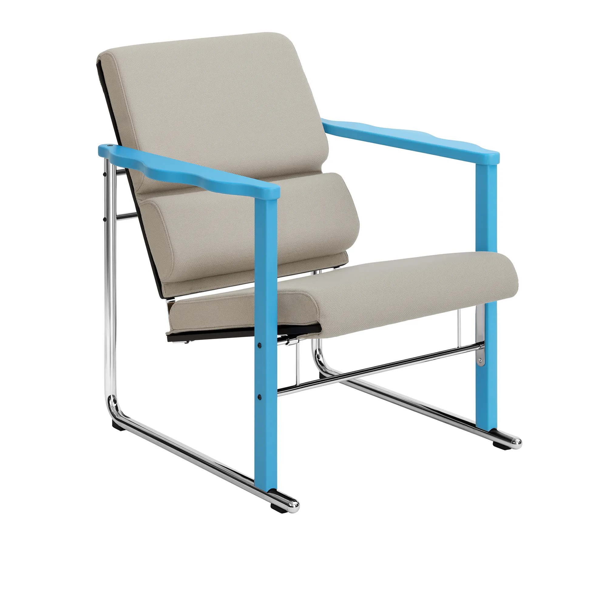 Experiment Lounge Chair 502 Blue - 1