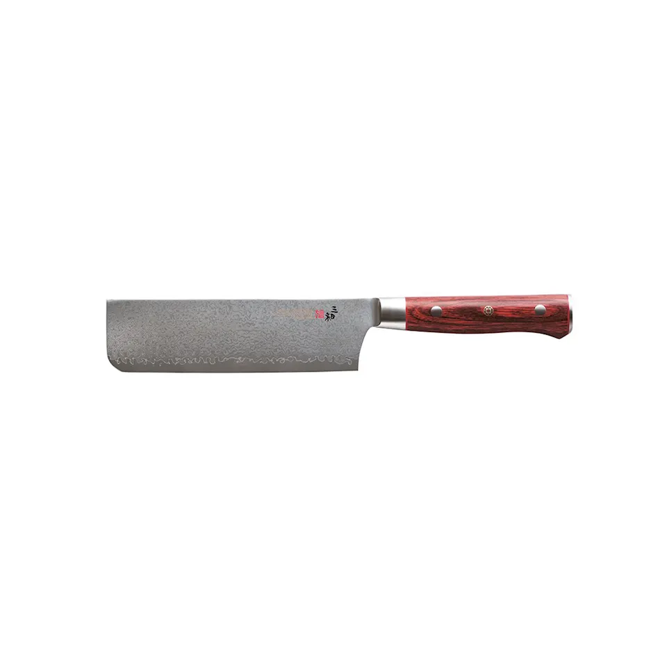 Flame Damascus Nakiri Vegetable Chopper 15.5 cm