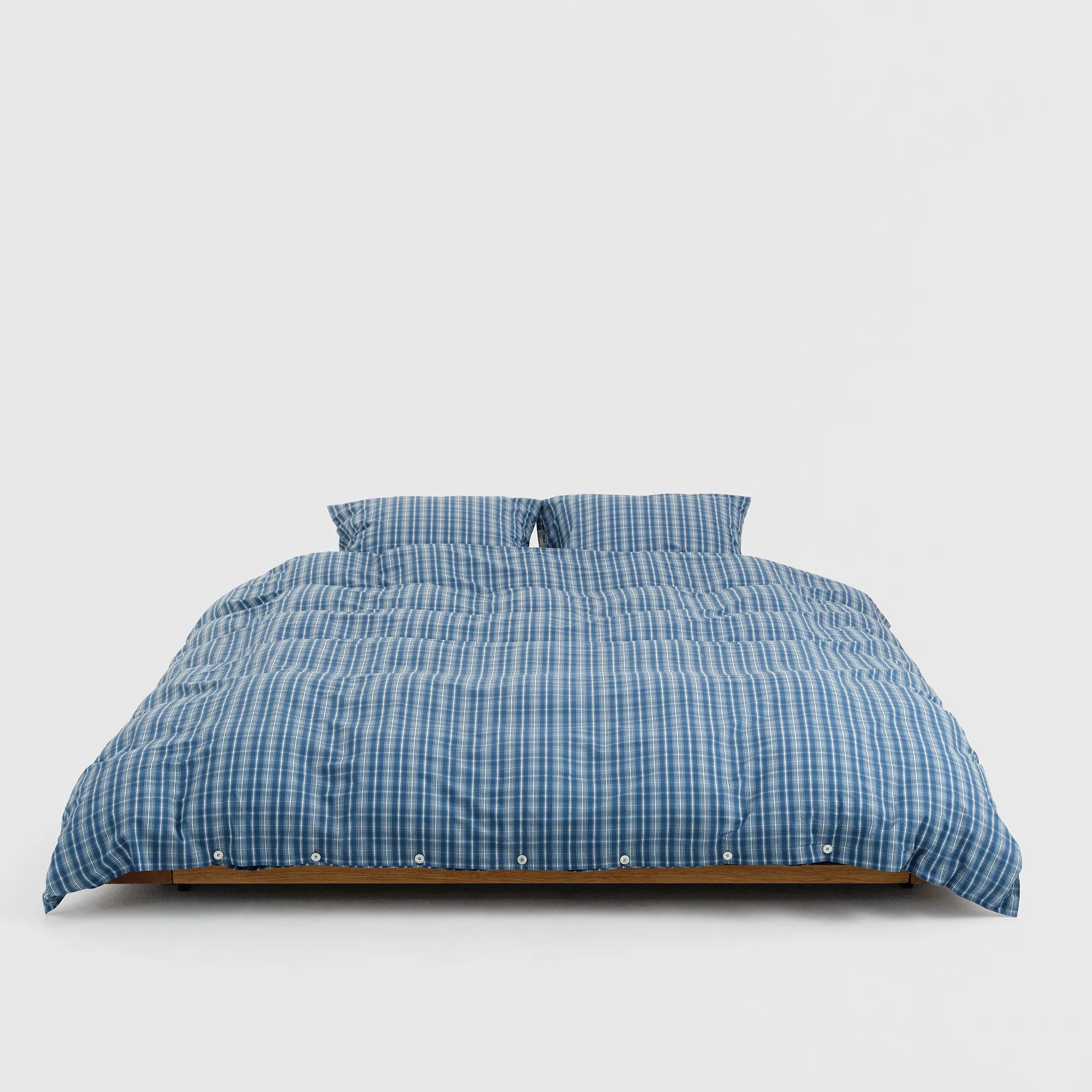 Percale Douglas Checks Duvet Cover - 6