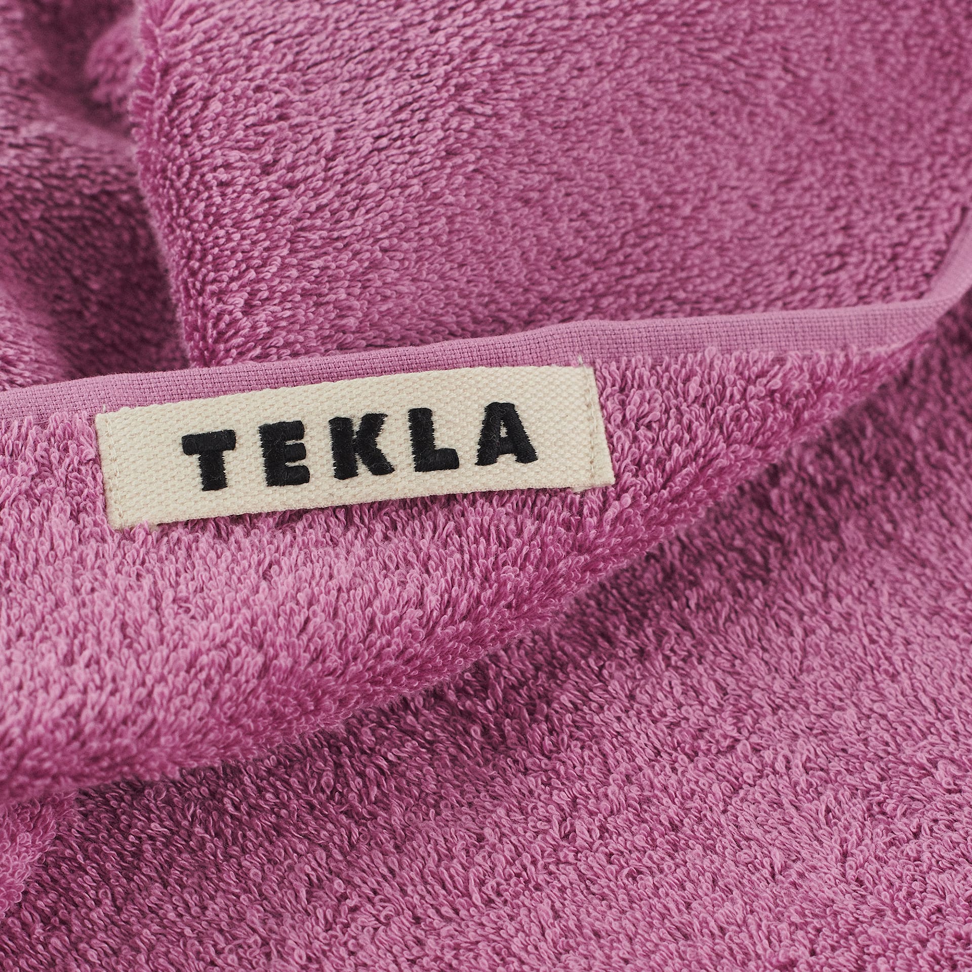 Terry Towel Magenta - TEKLA - NO GA