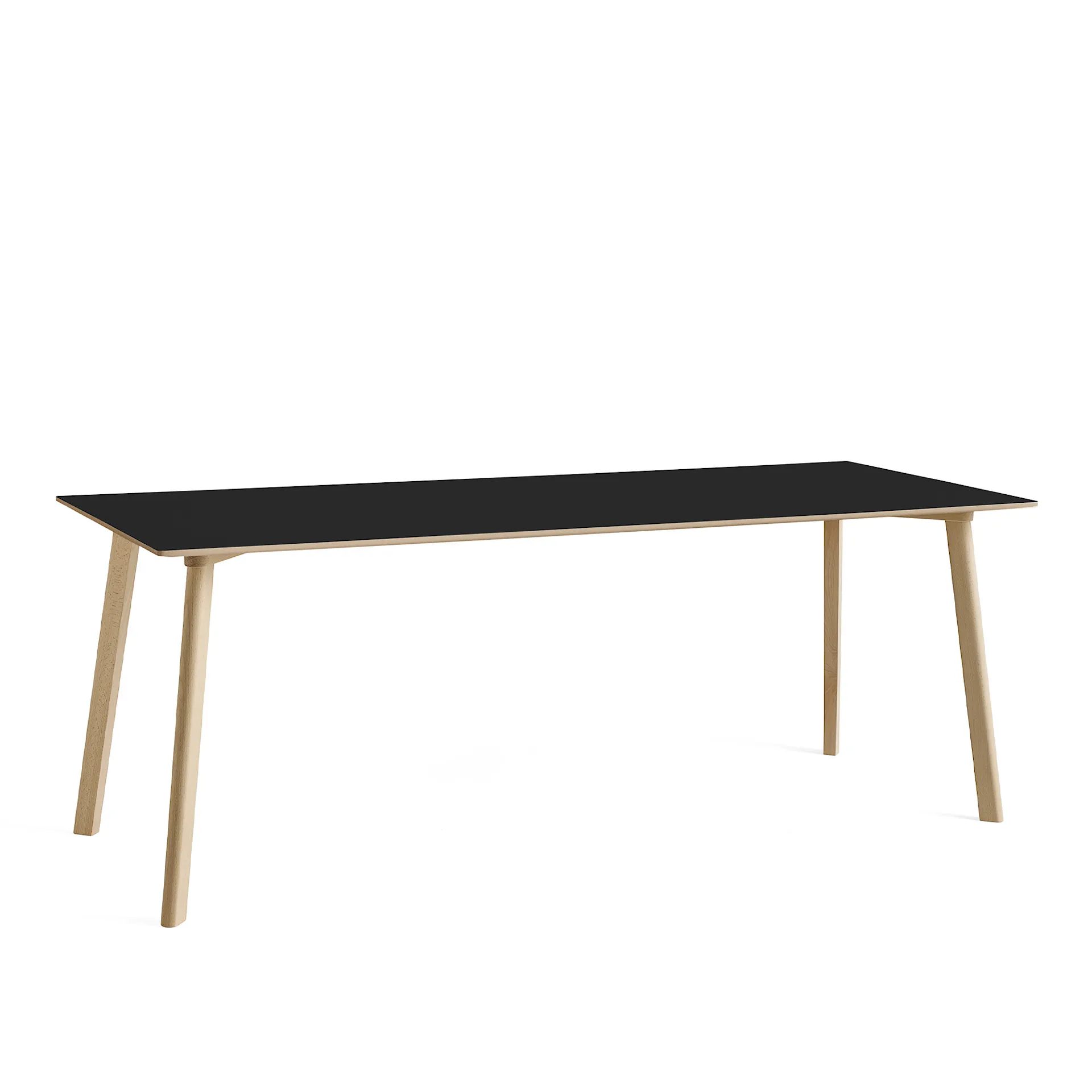 CPH Deux 210 2.0 Table 200 cm Ink Black - HAY - Ronan & Erwan Bouroullec - NO GA