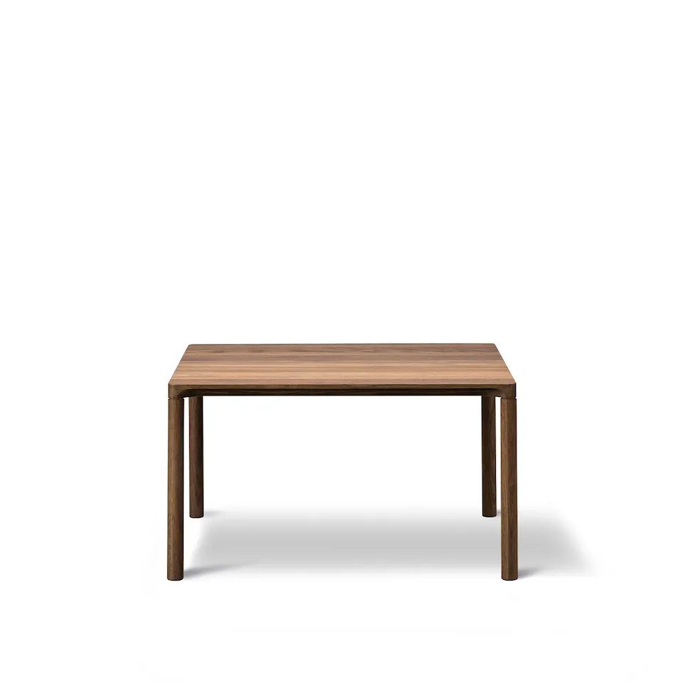 Piloti Table, 63 x 63 cm, Smoked oak