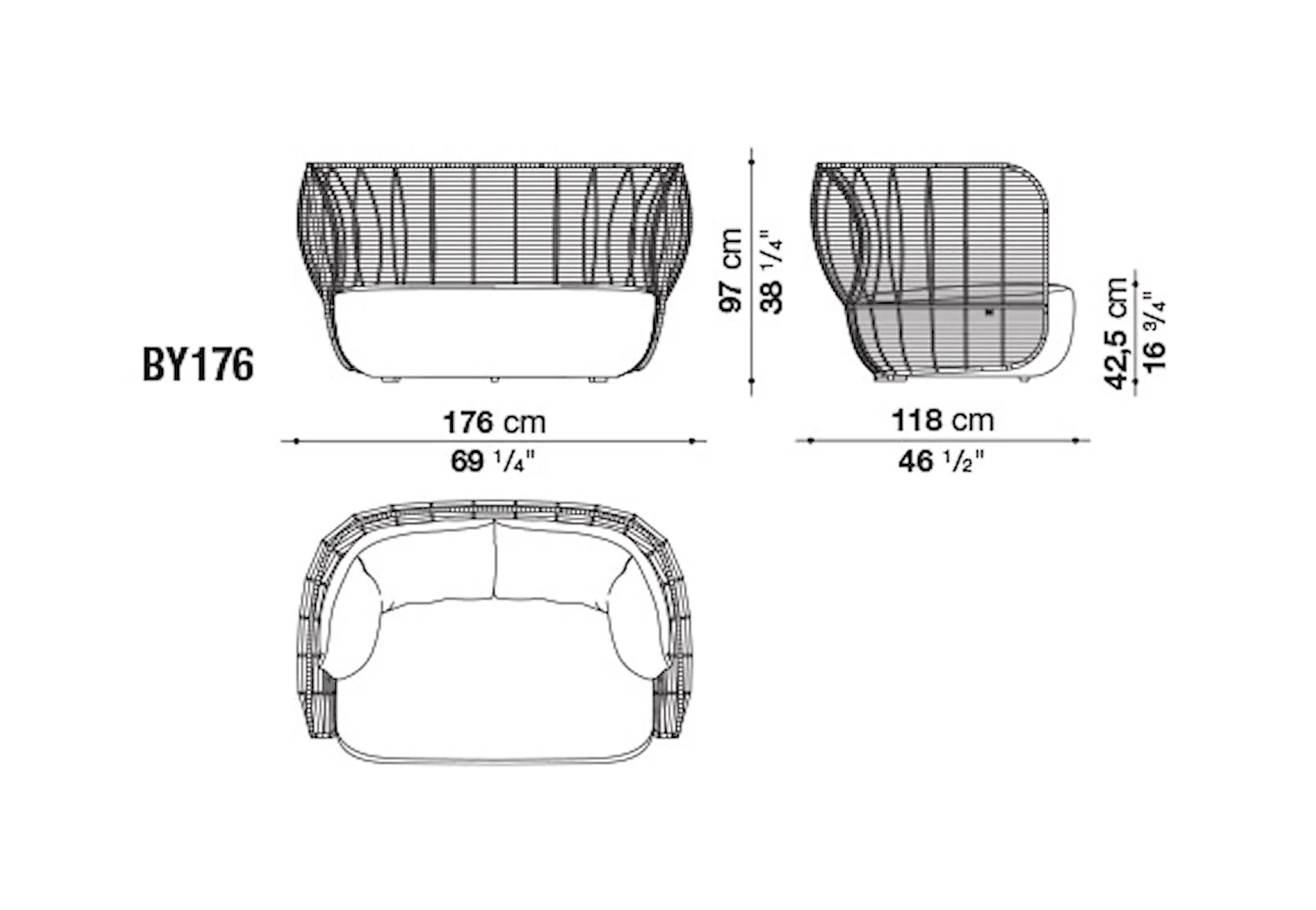 Bay Outdoor Sofa - B&B Italia - NO GA