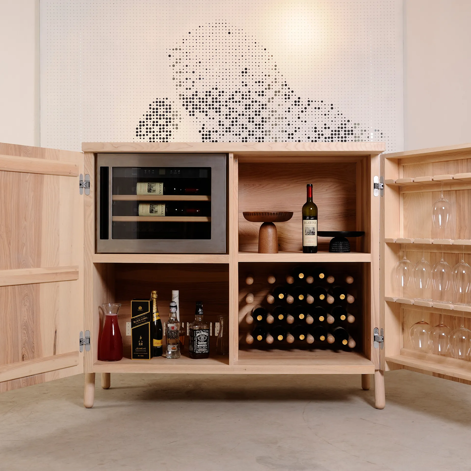 Vinko Wine Cabinet - Zanat - NO GA