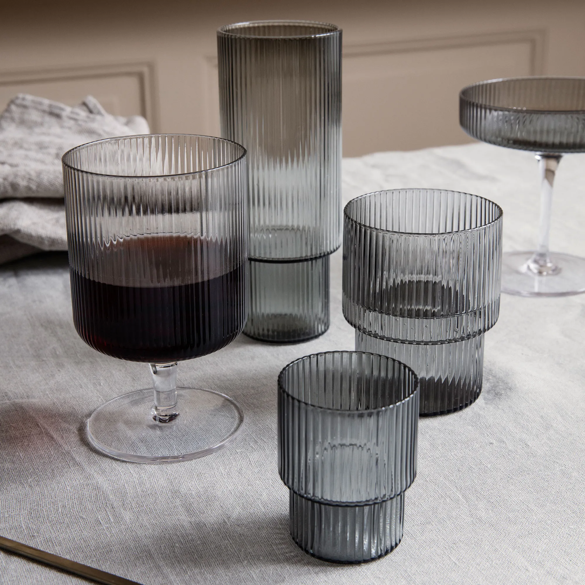 Ripple Wine Glasses Set of 2 - 6