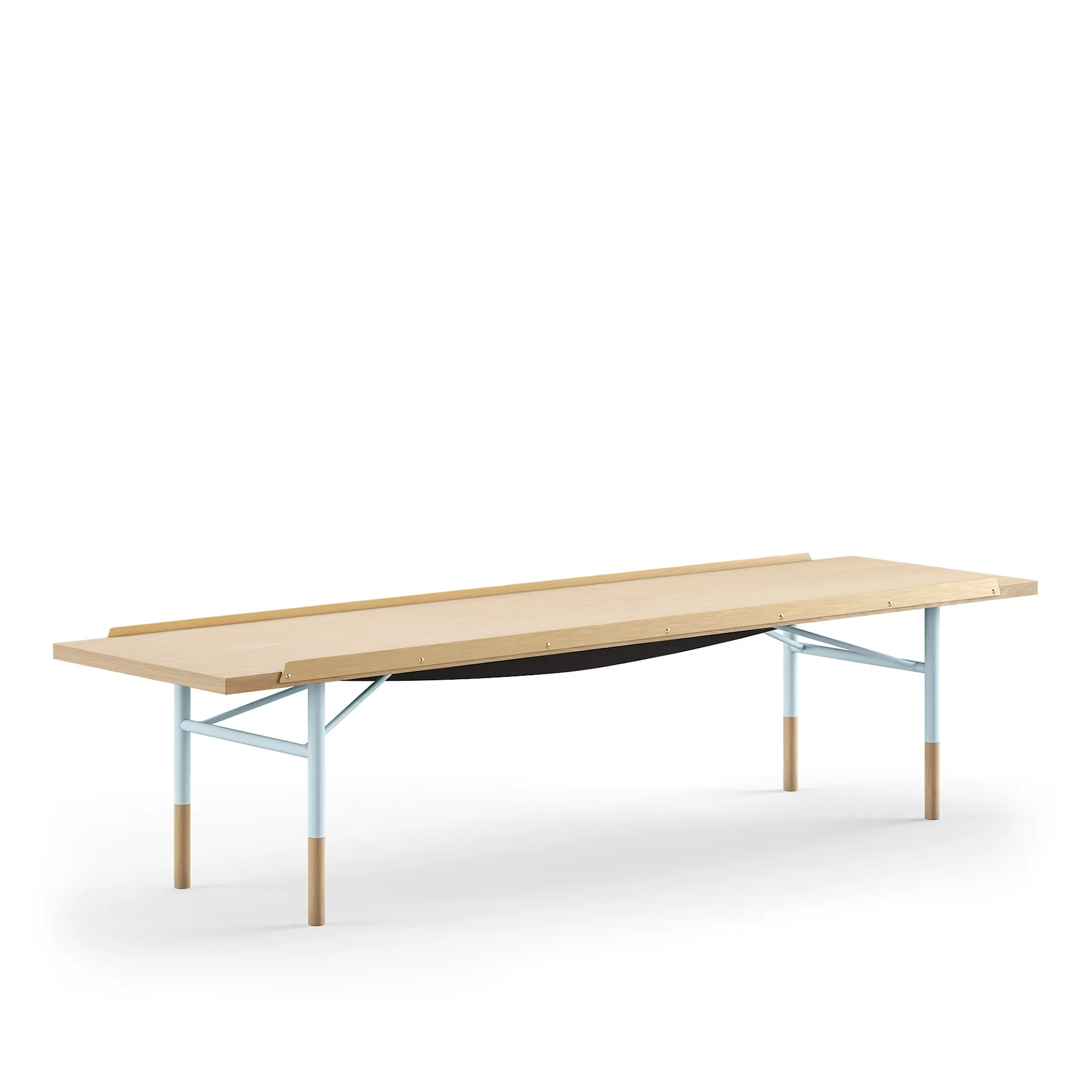 Table Bench Large med mässingskanter - House of Finn Juhl - Finn Juhl - NO GA